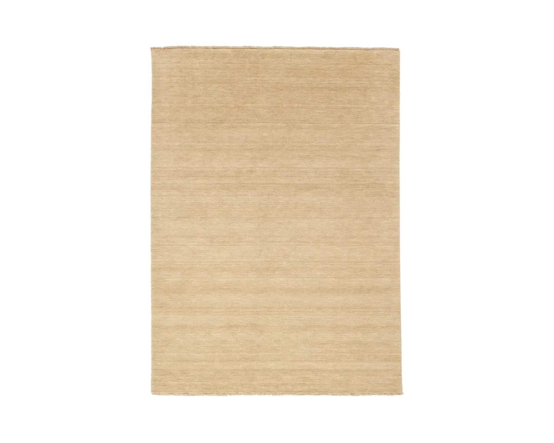 Rugvista Premium Handloom Fringes ullmatta 80 x 120 cm beige