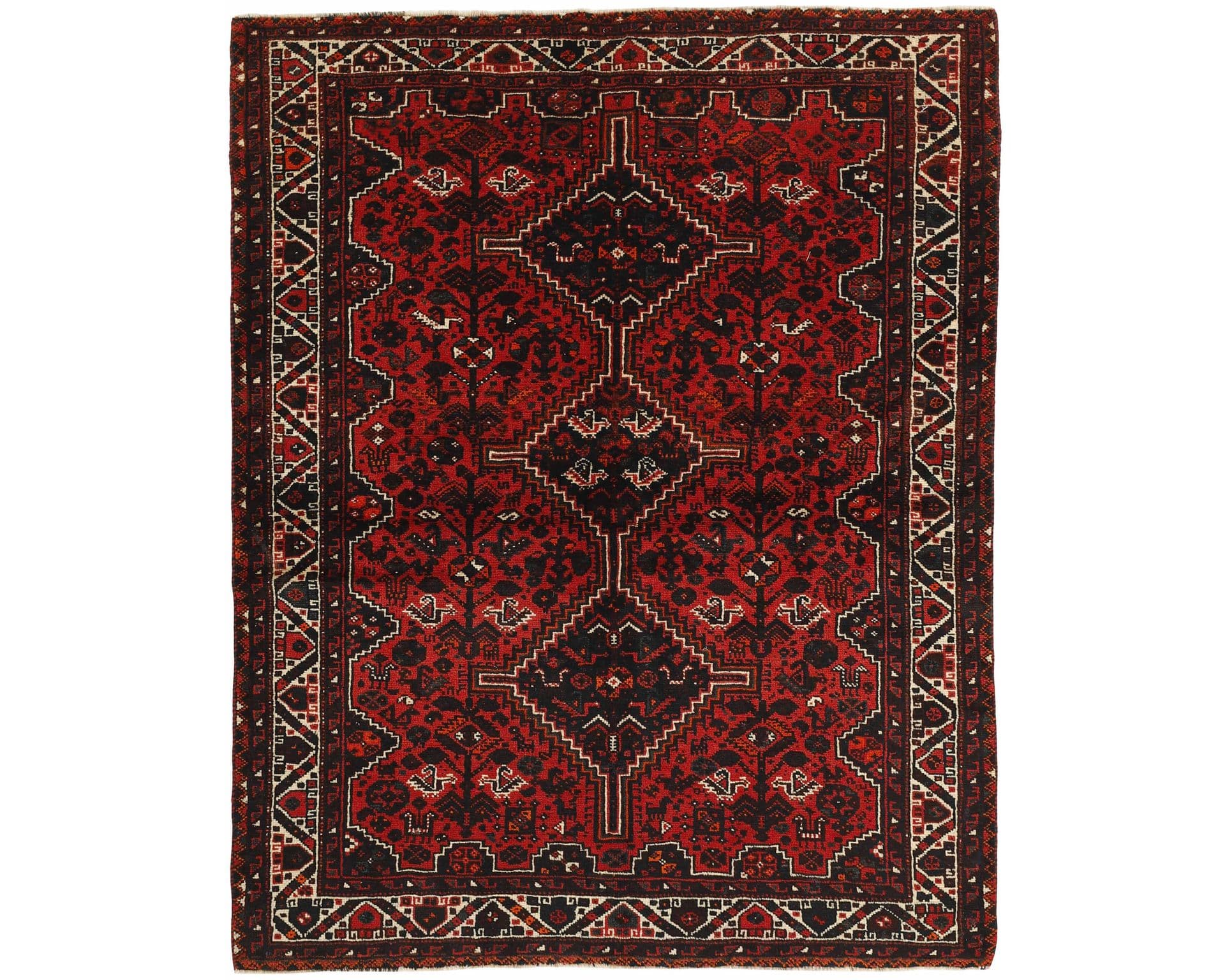 Shiraz orientalisk matta 163 x 206 cm