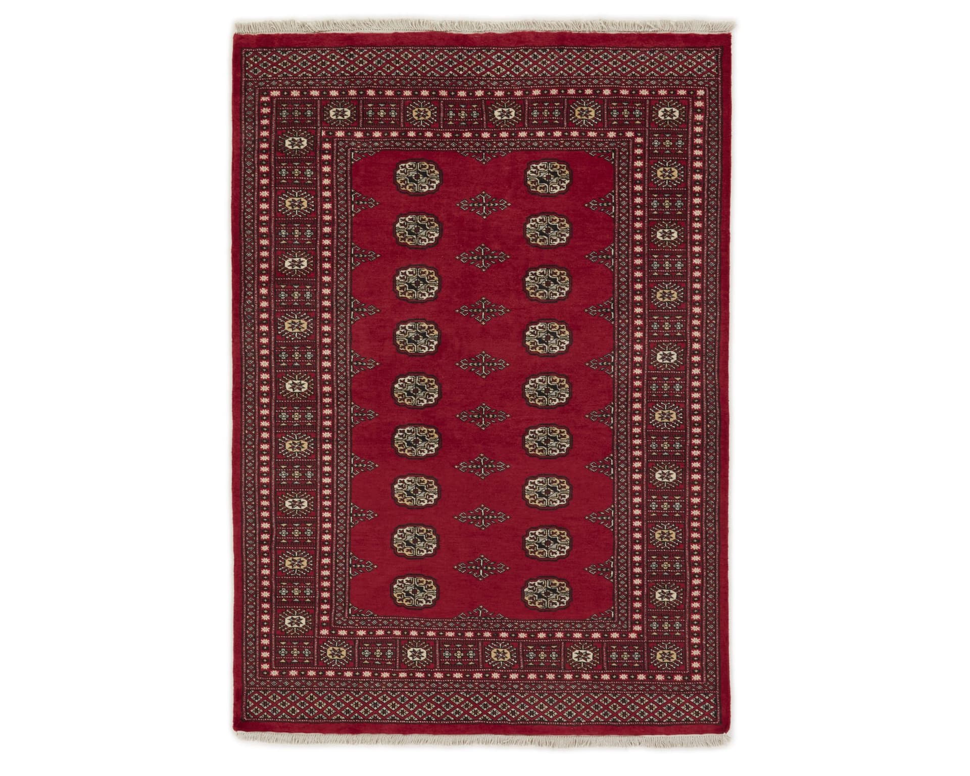 Pakistan handknotted orientalisk matta 138 x 195 cm