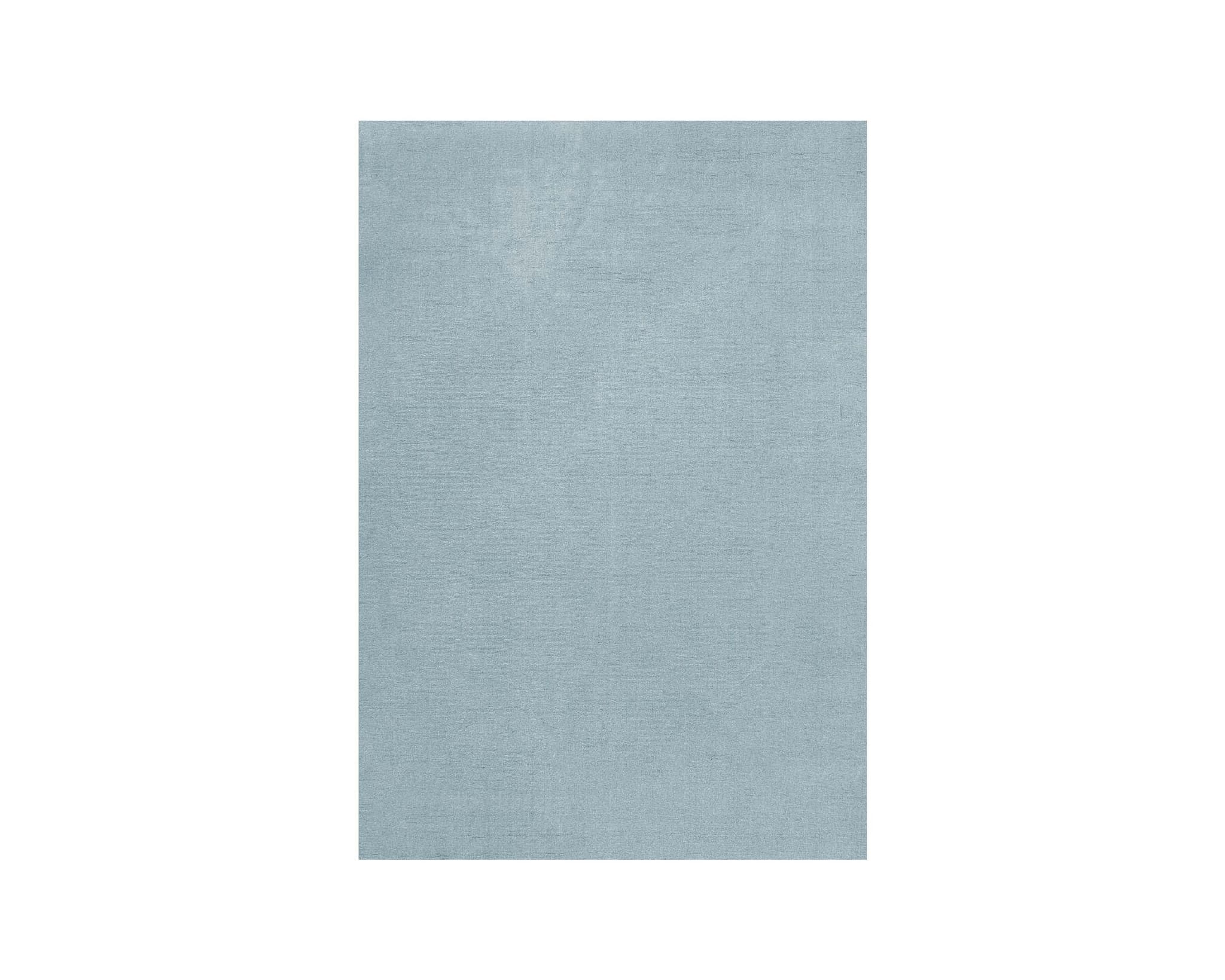 Layered Classic Solid Wool ullmatta 300 x 400 cm Blue Clair