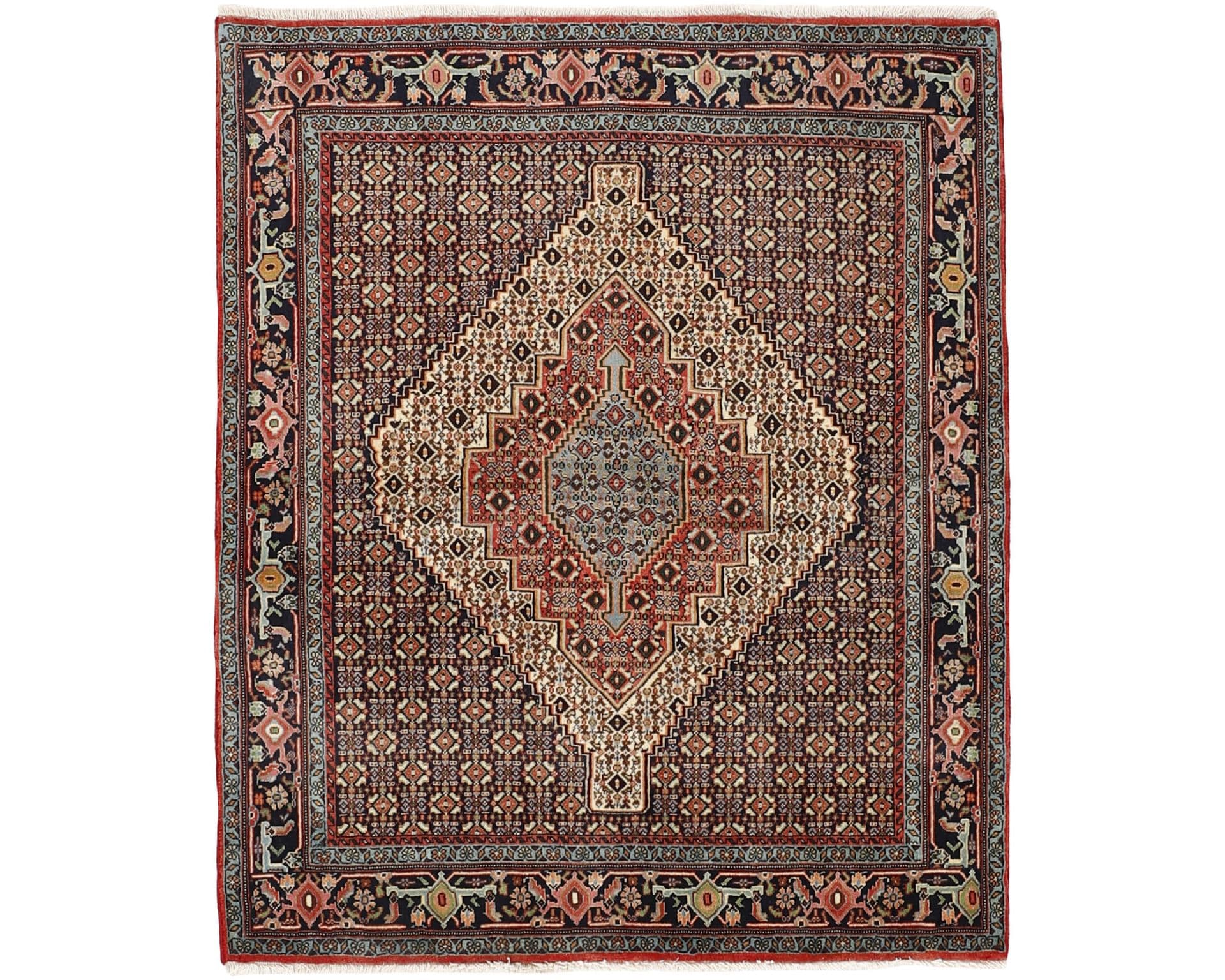 Seneh orientalisk matta 124 x 146 cm