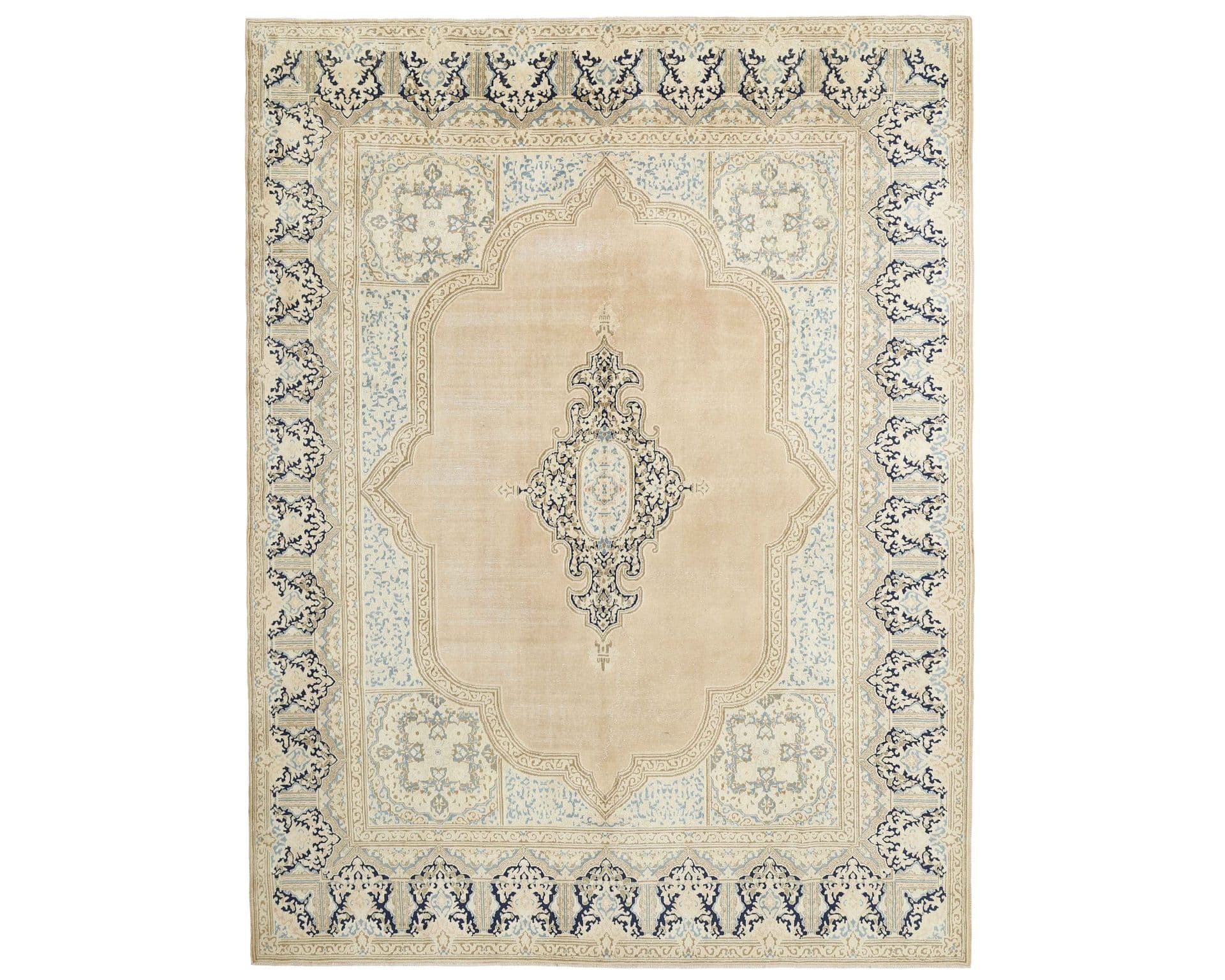 Vintage Kerman Fine orientalisk matta 289 x 382 cm