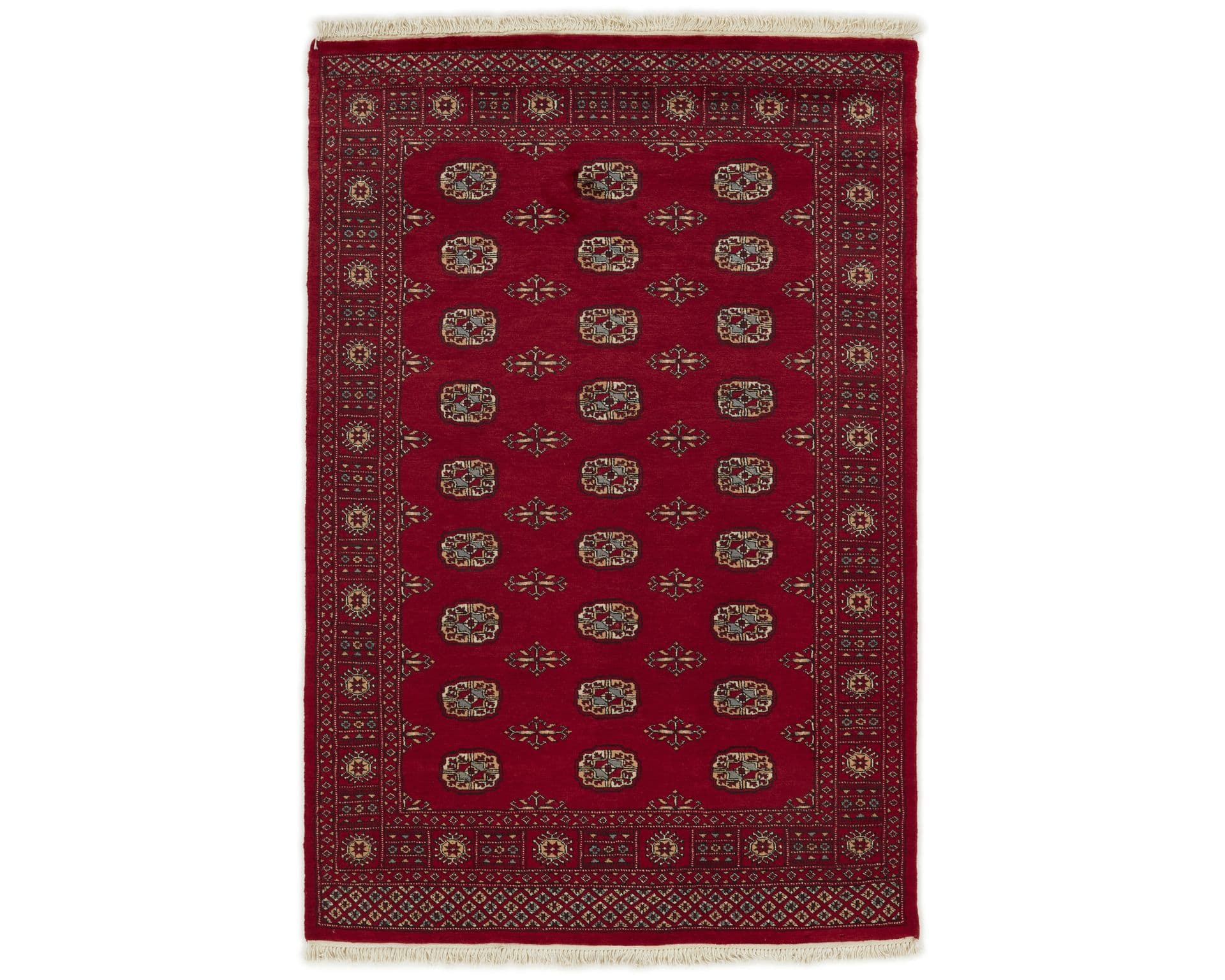 Pakistan handknotted orientalisk matta 135 x 201 cm