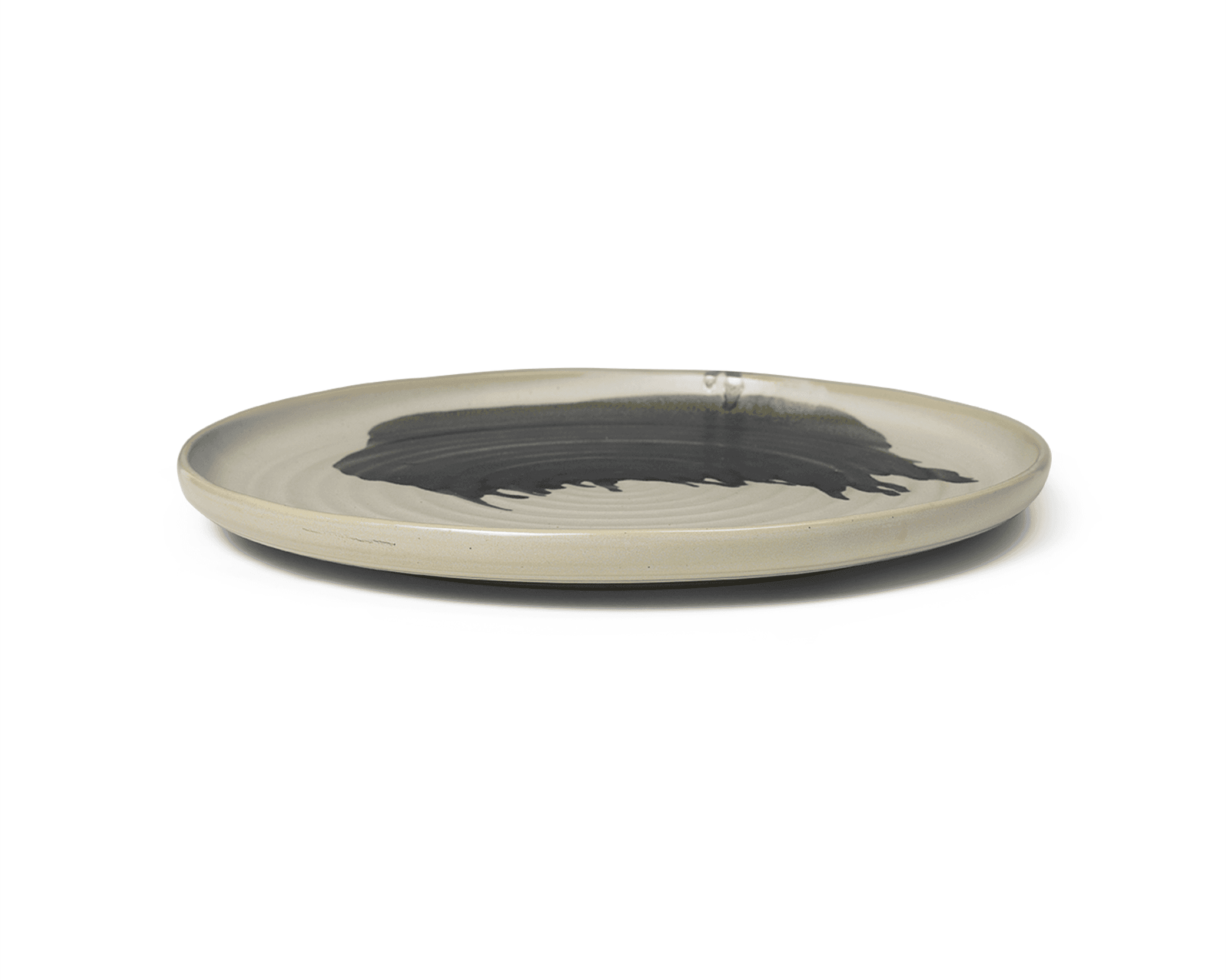 Ferm Living Omhu tallrik ø 36 cm benvit