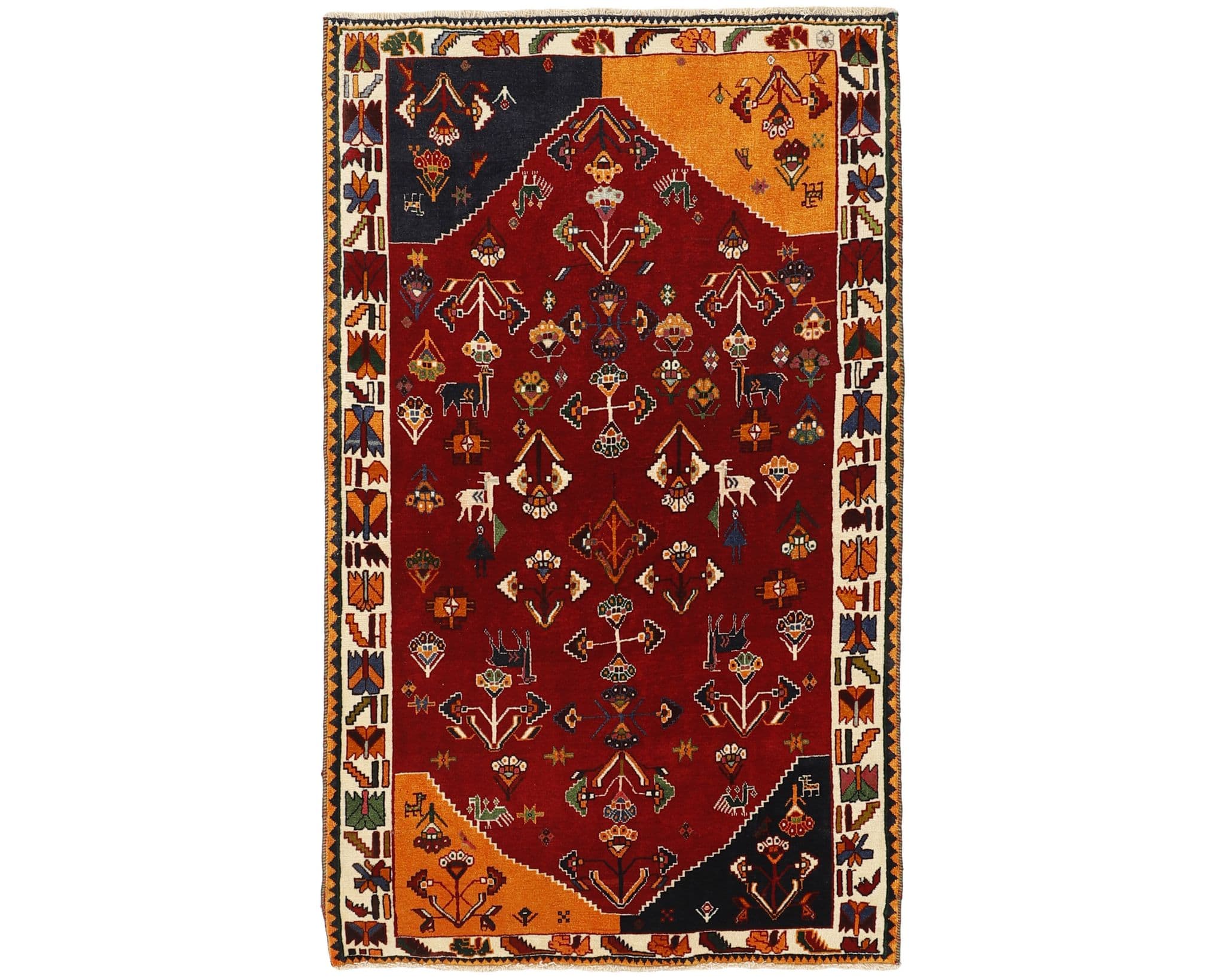 Kashghai orientalisk matta 116 x 200 cm