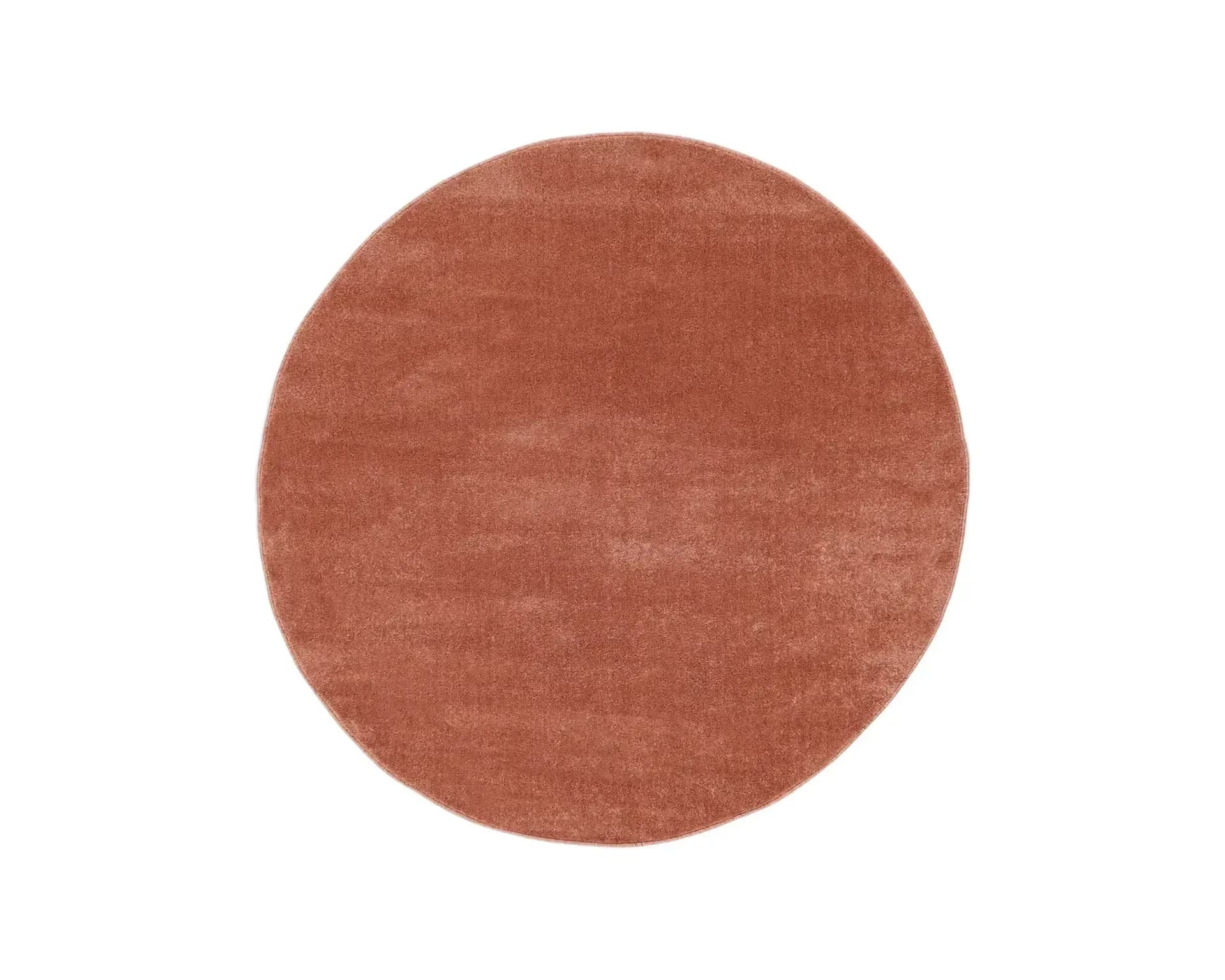 Rugvista Essential Memphis matta Ø 150 cm terracotta