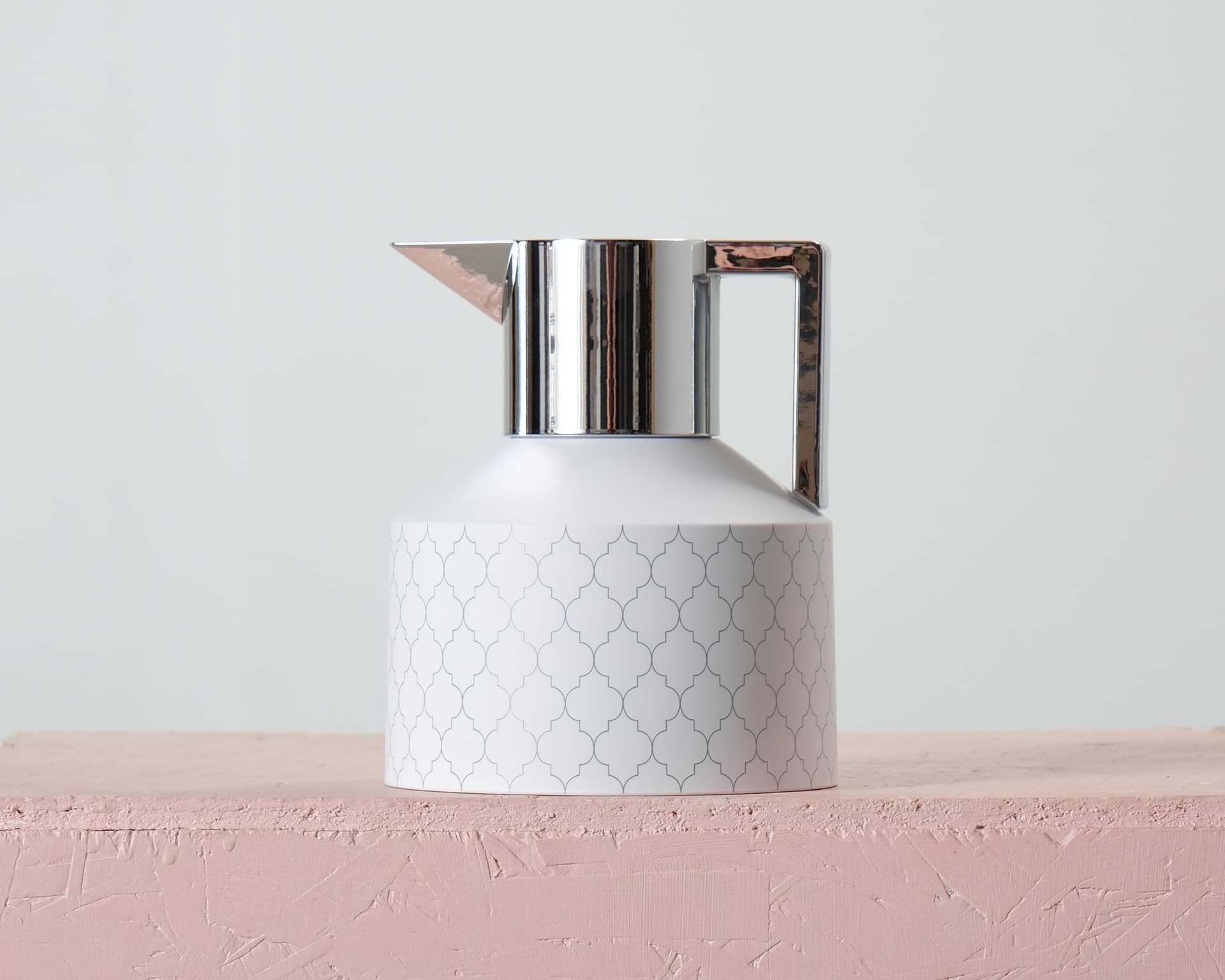 Normann Copenhagen Geo Vacuum Jug termoskanna 1l vit