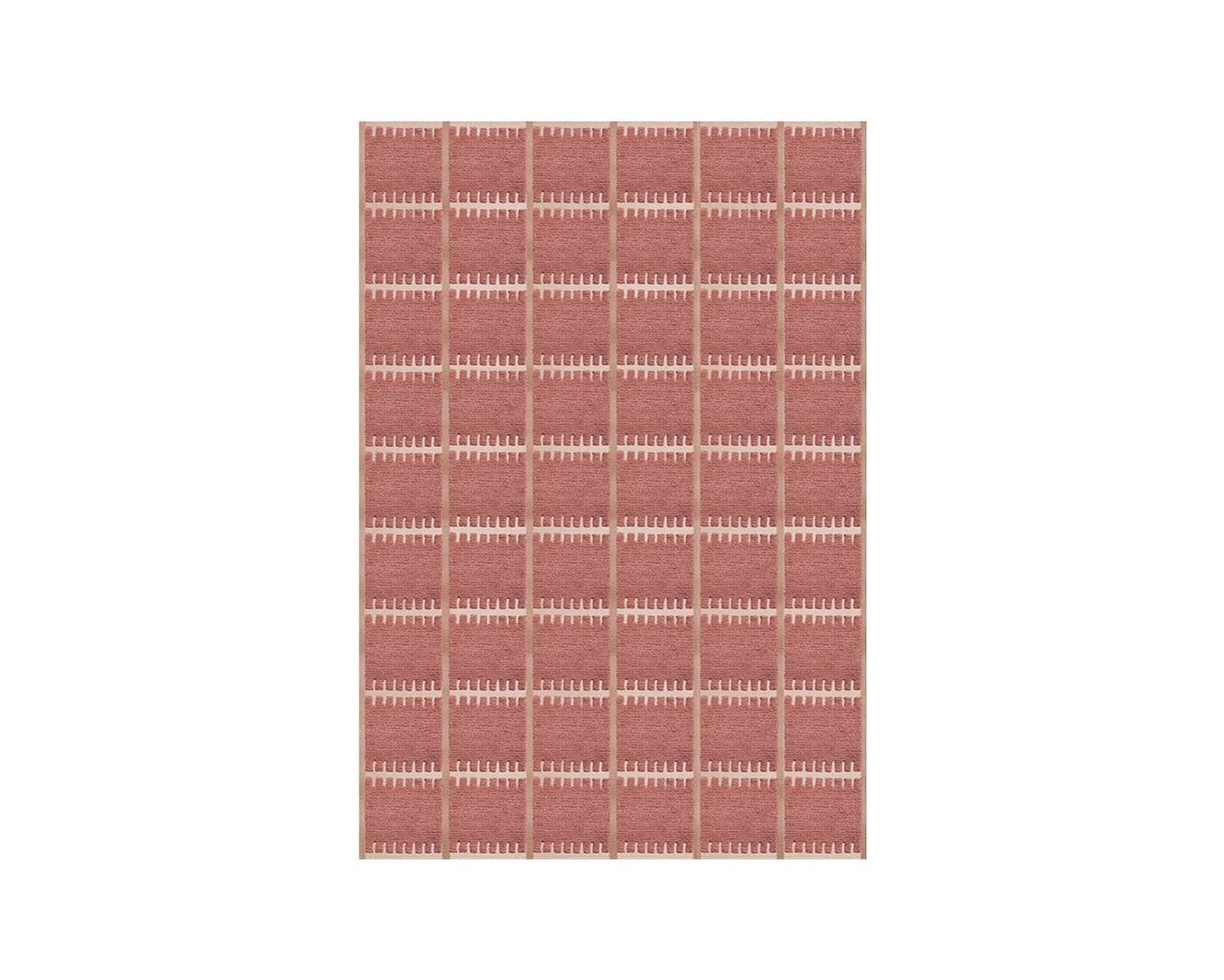 Layered Lilly ullmatta 200 x 300 cm Claret Red