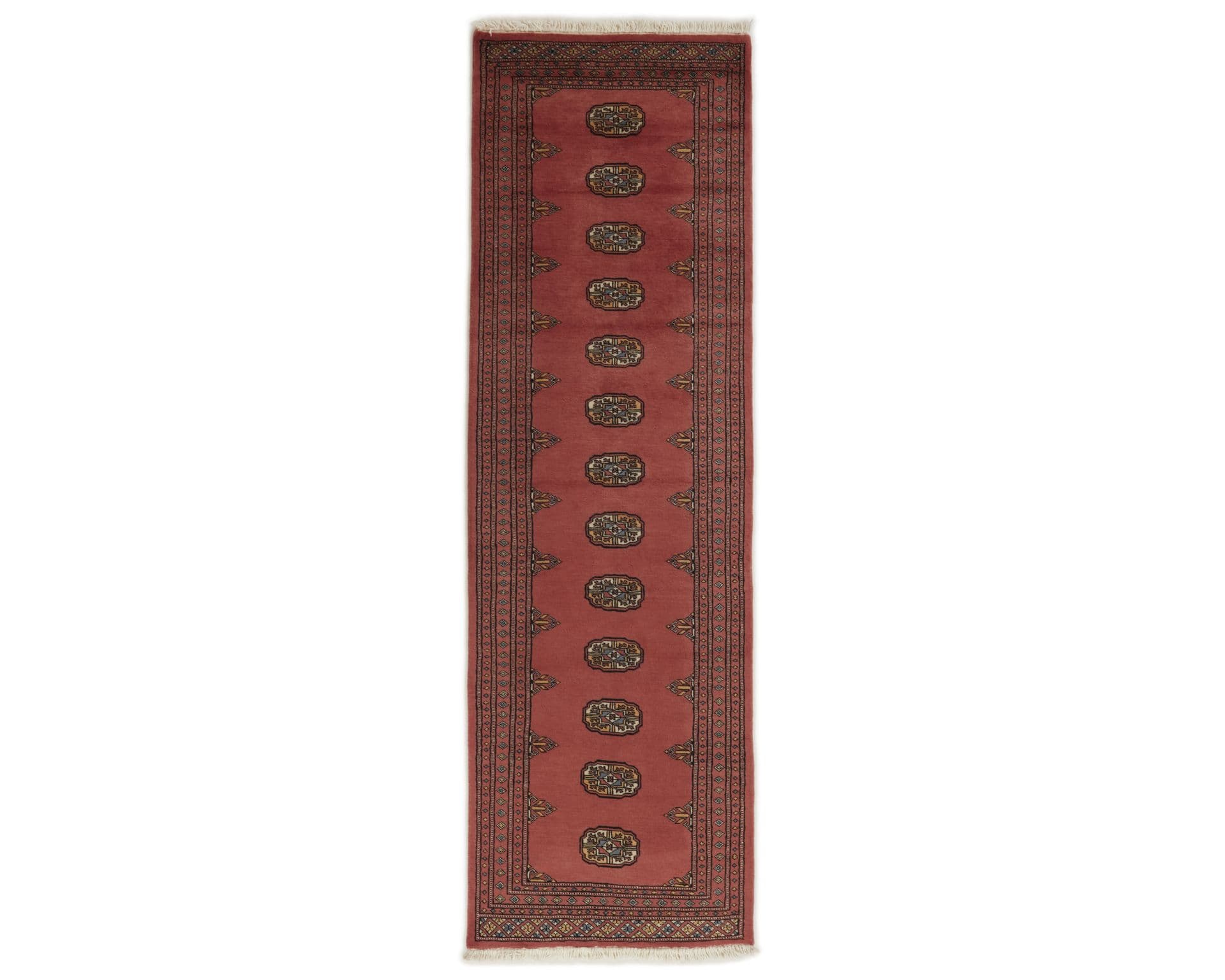 Pakistan handknotted orientalisk matta 79 x 255 cm