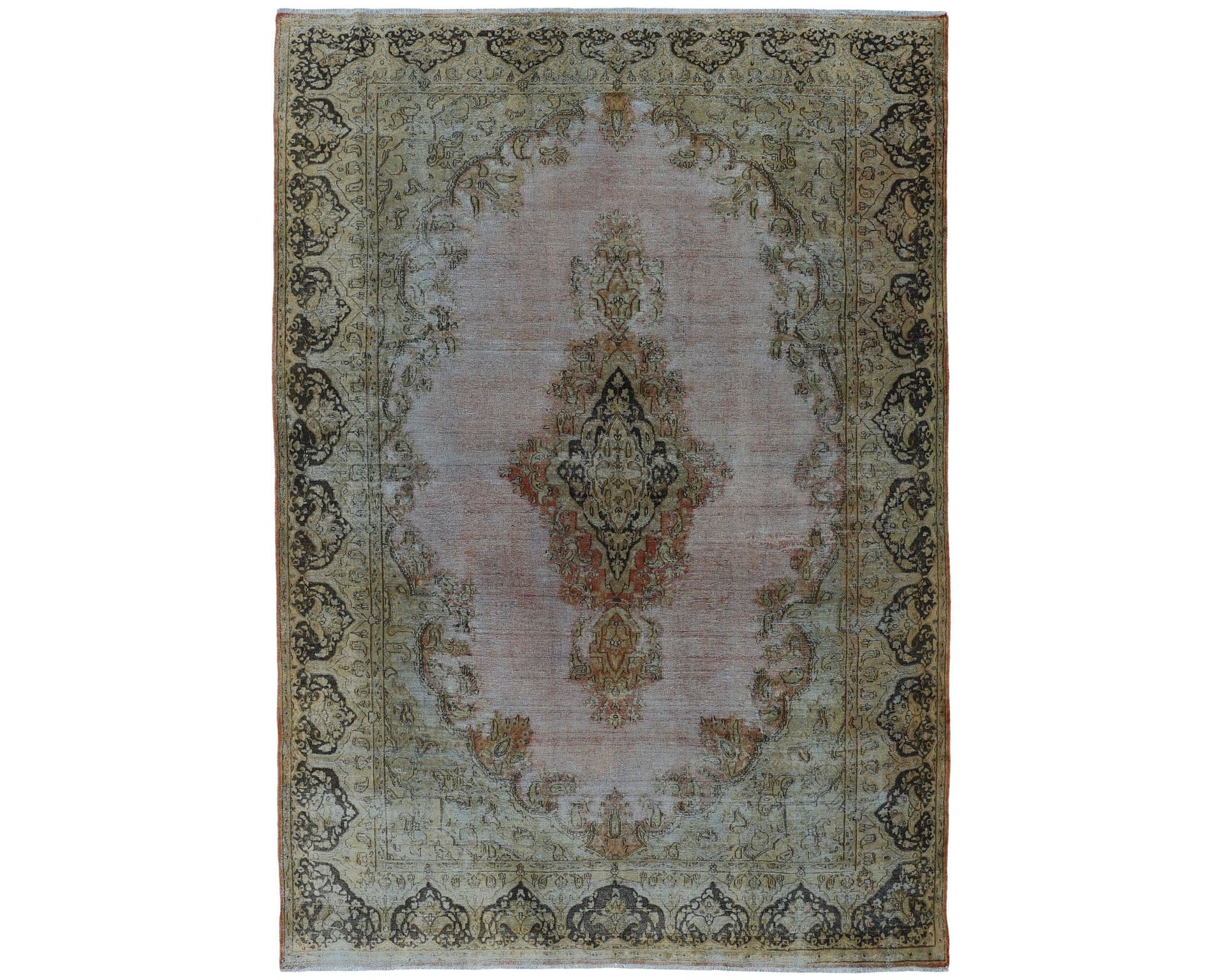 Vintage Kerman Fine orientalisk matta 211 x 301 cm