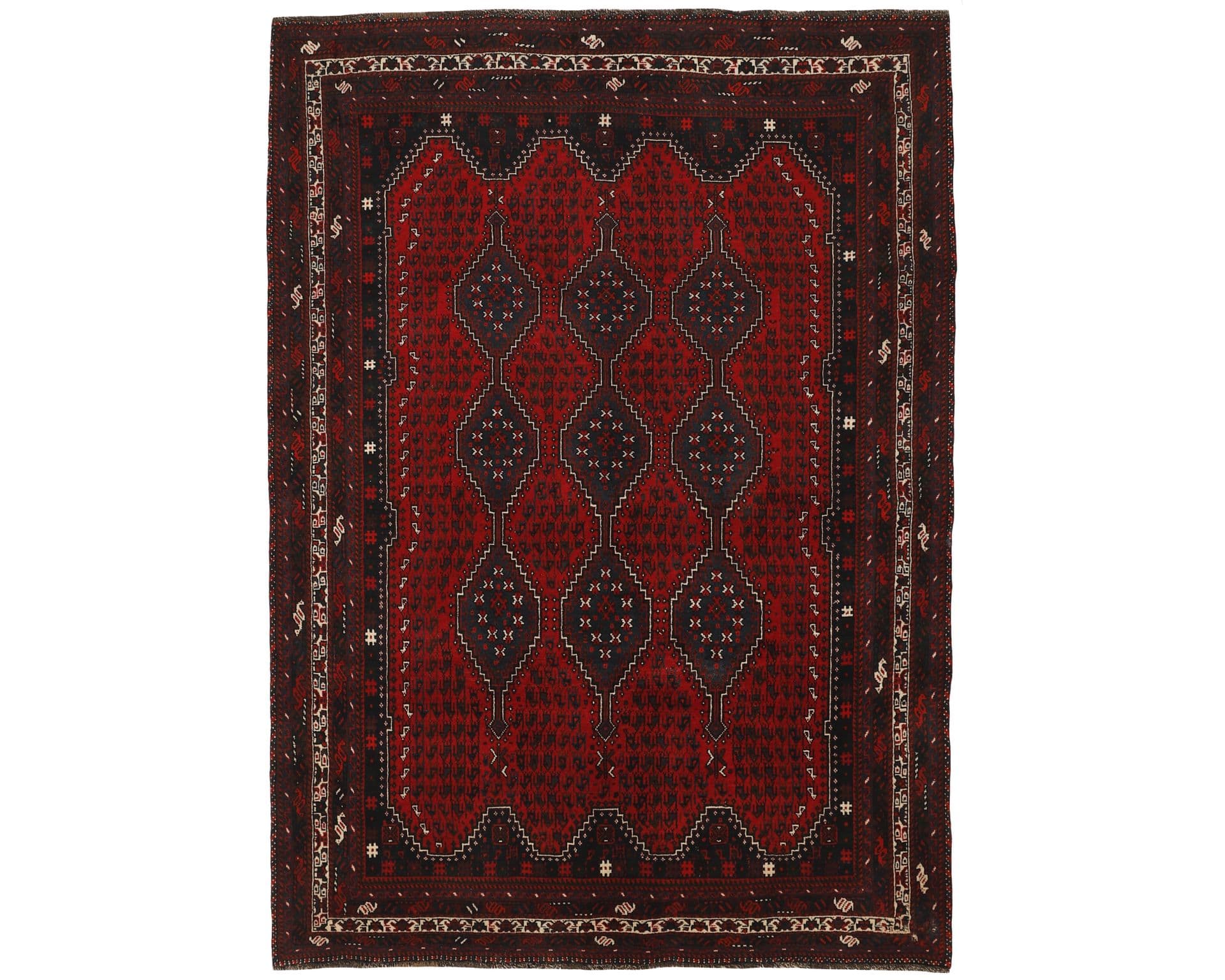 Shiraz orientalisk matta 201 x 277 cm