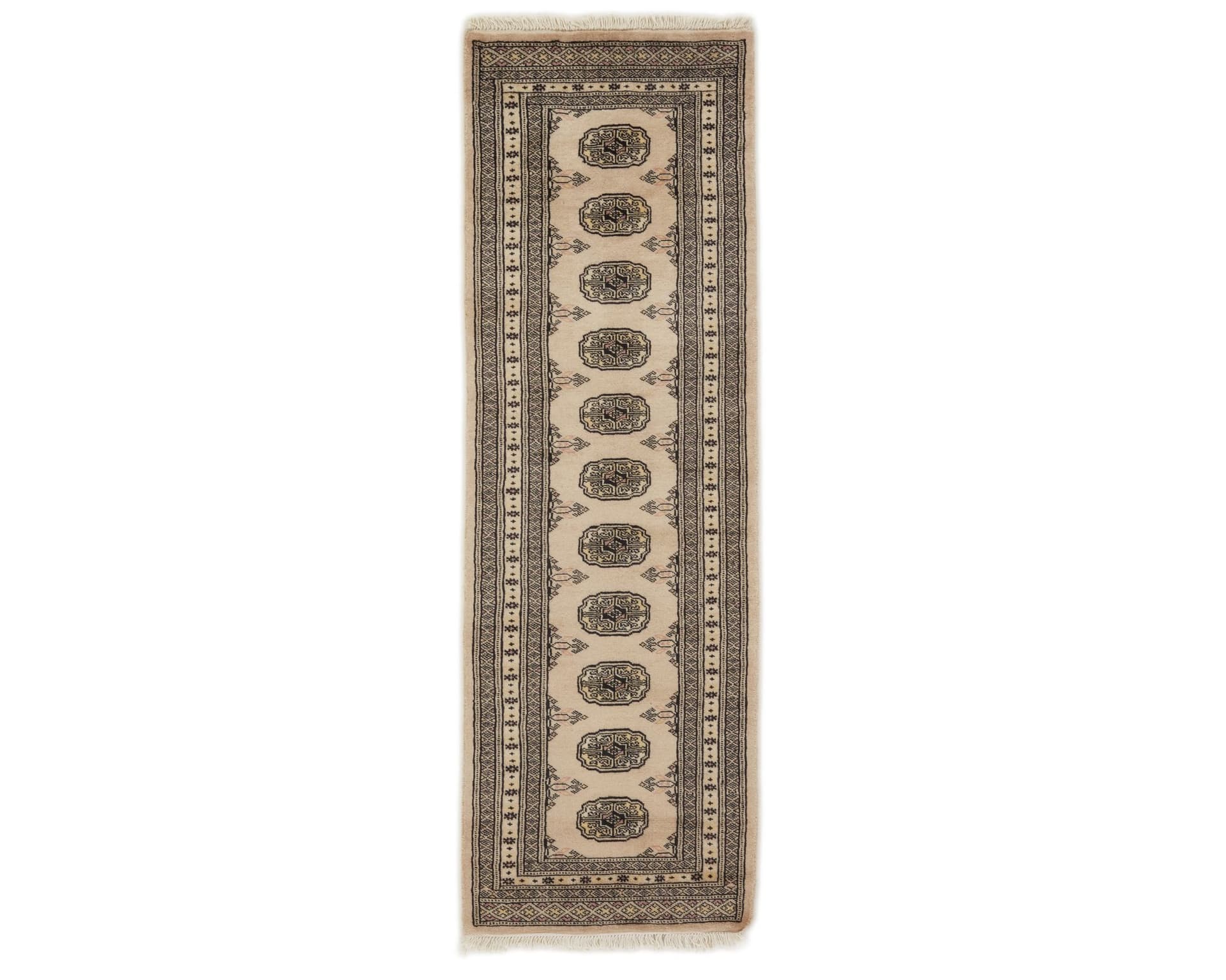 Pakistan handknotted orientalisk matta 63 x 192 cm