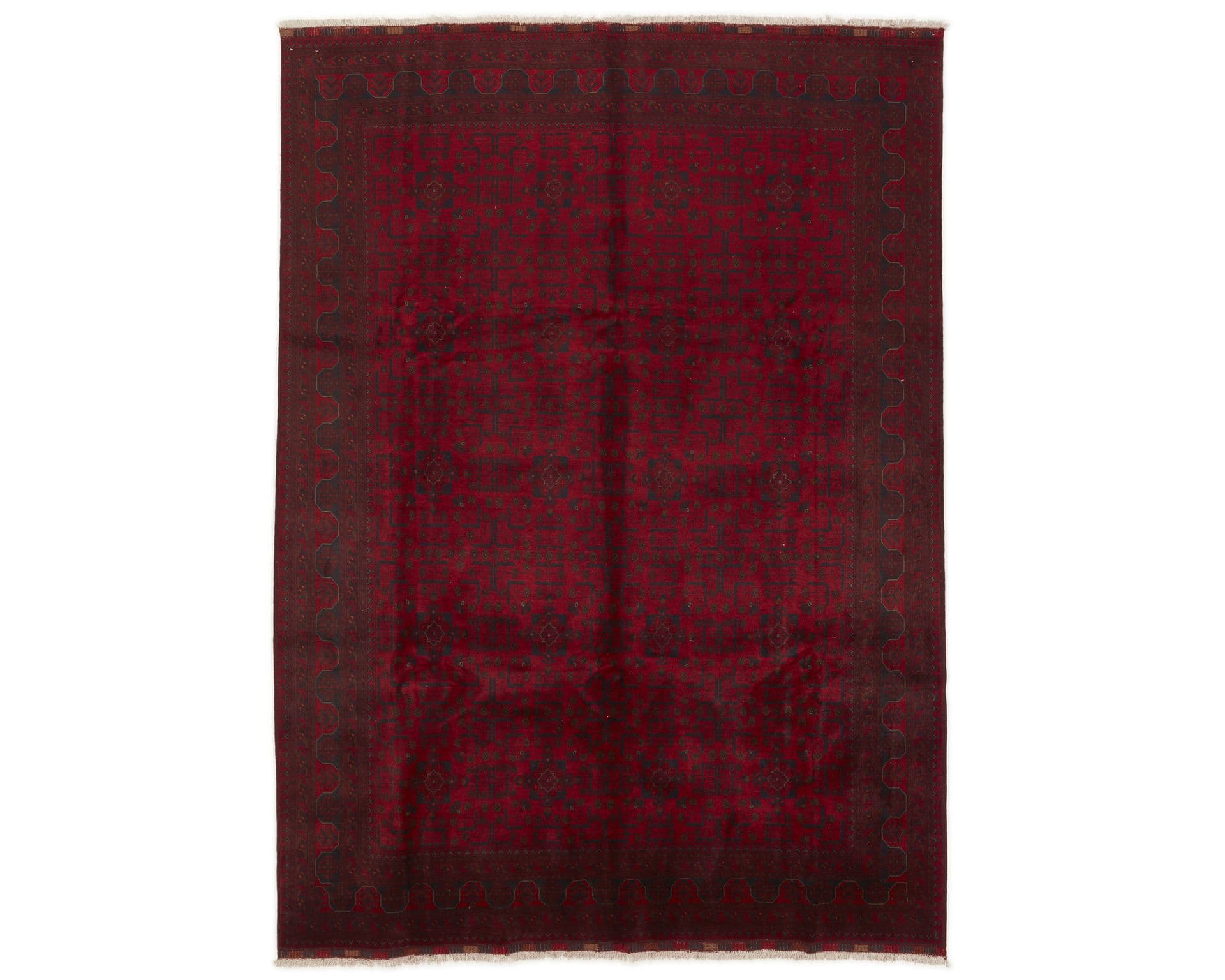 Old Afghan orientalisk matta 248 x 340 cm