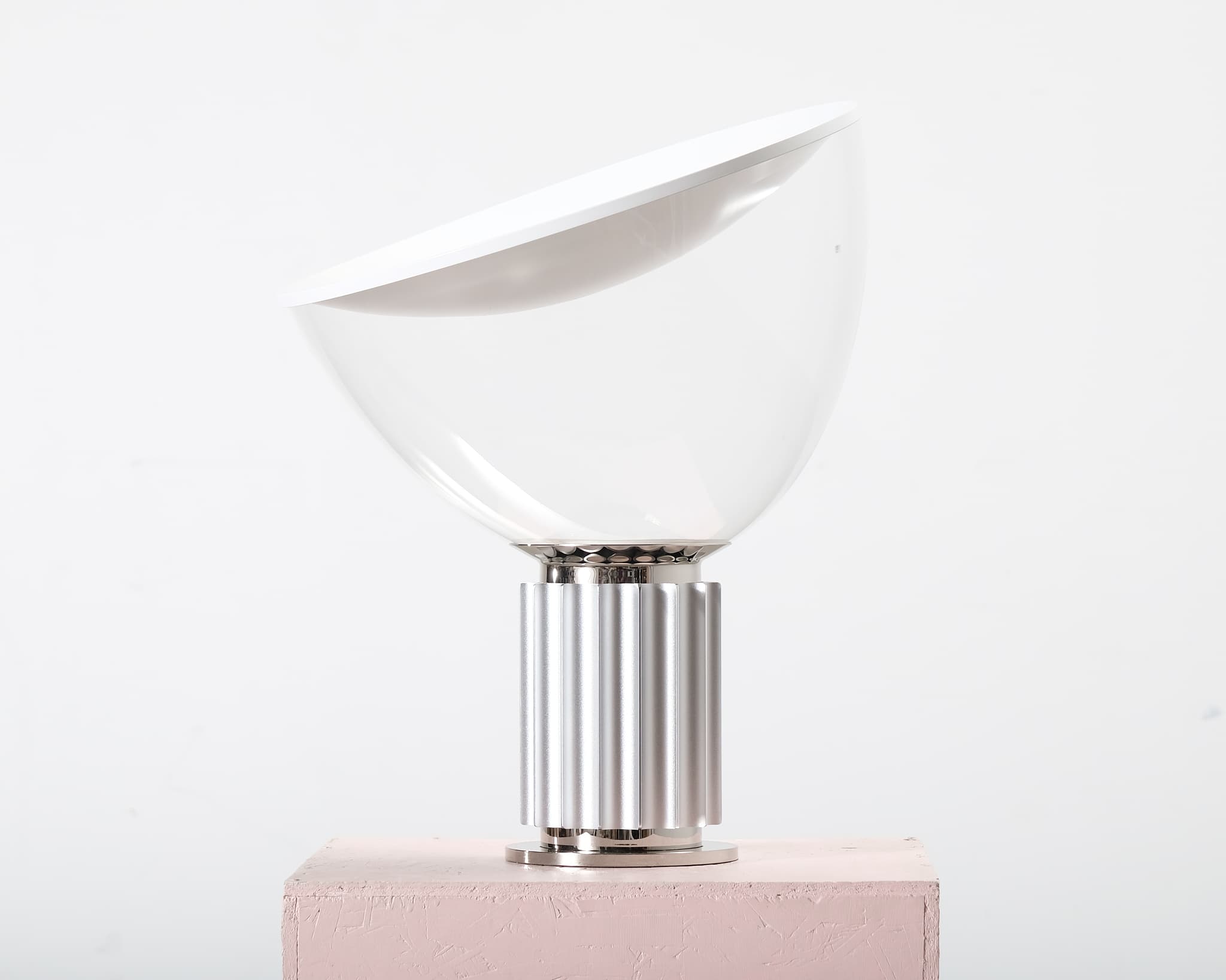 Flos Taccia bordslampa silver