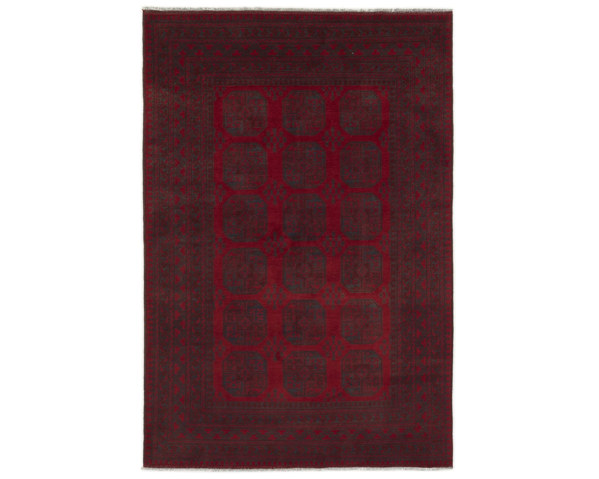 Aktscha orientalisk matta 198 x 288 cm