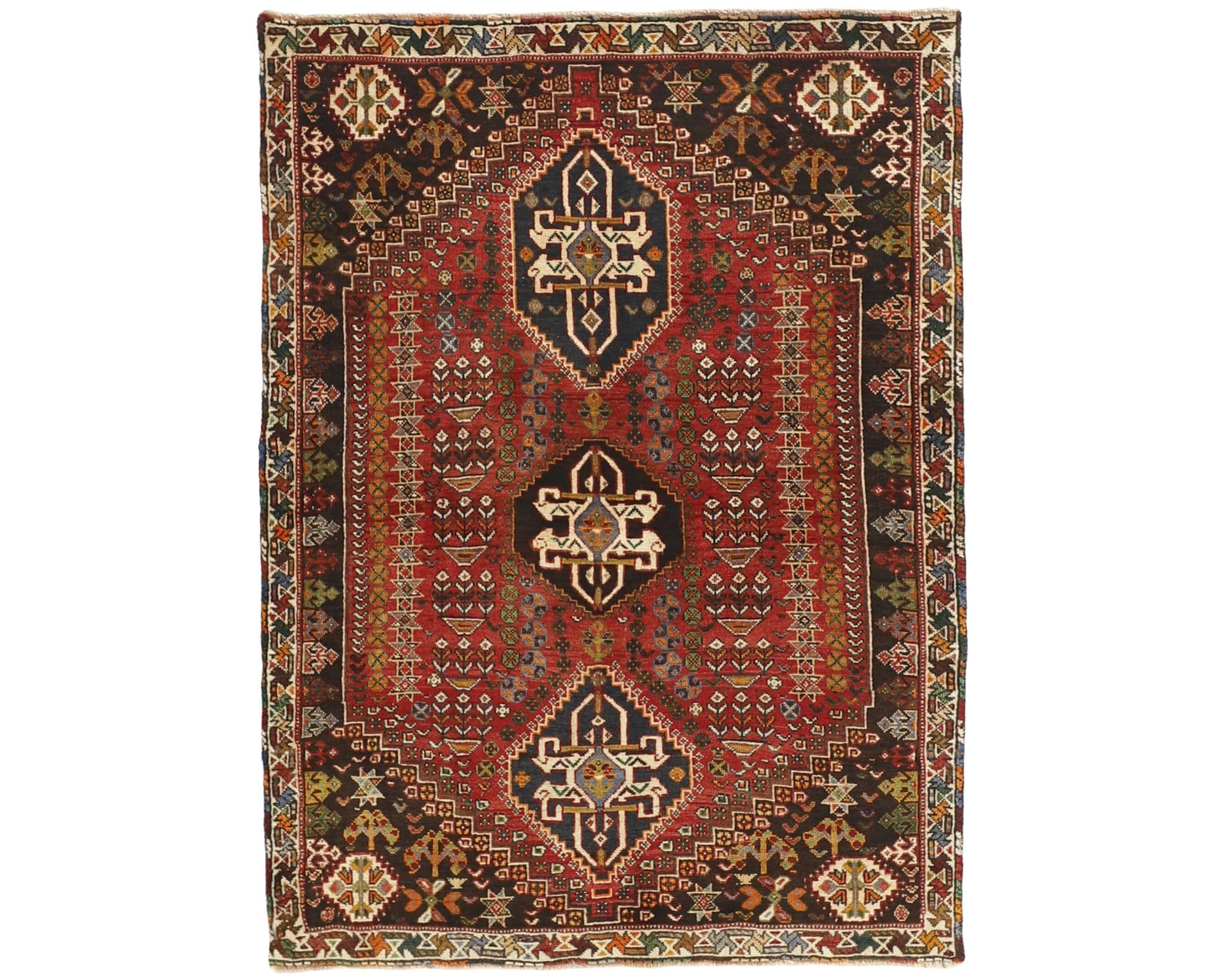Kashghai orientalisk matta 111 x 155 cm