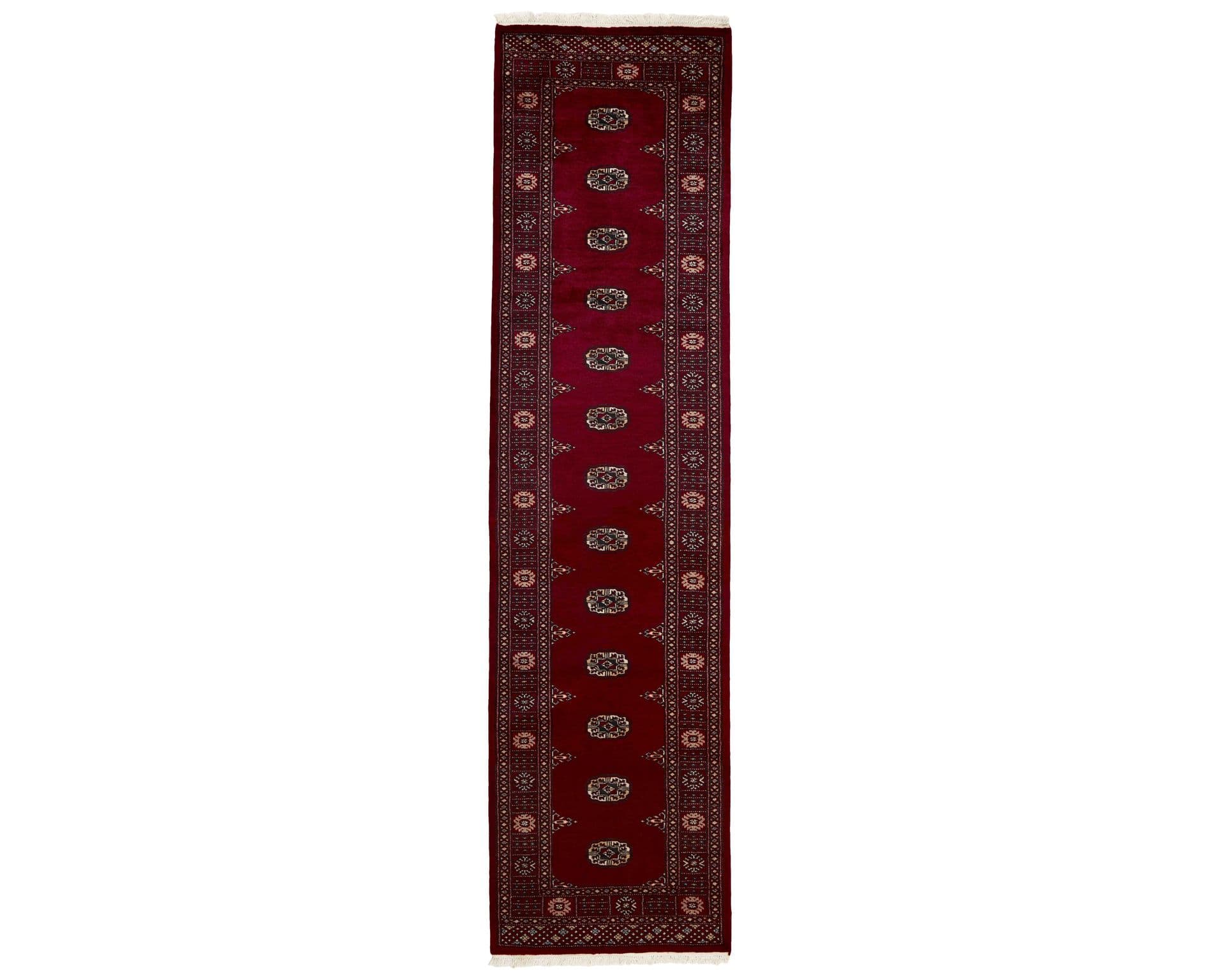 Pakistan handknotted orientalisk matta 81 x 311 cm