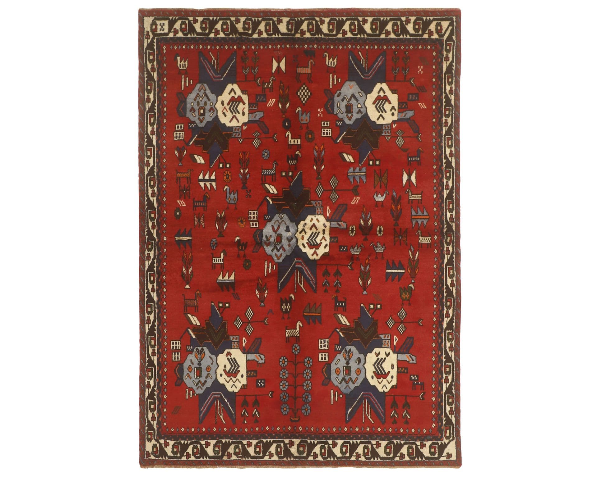 Afshar orientalisk matta 165 x 230 cm