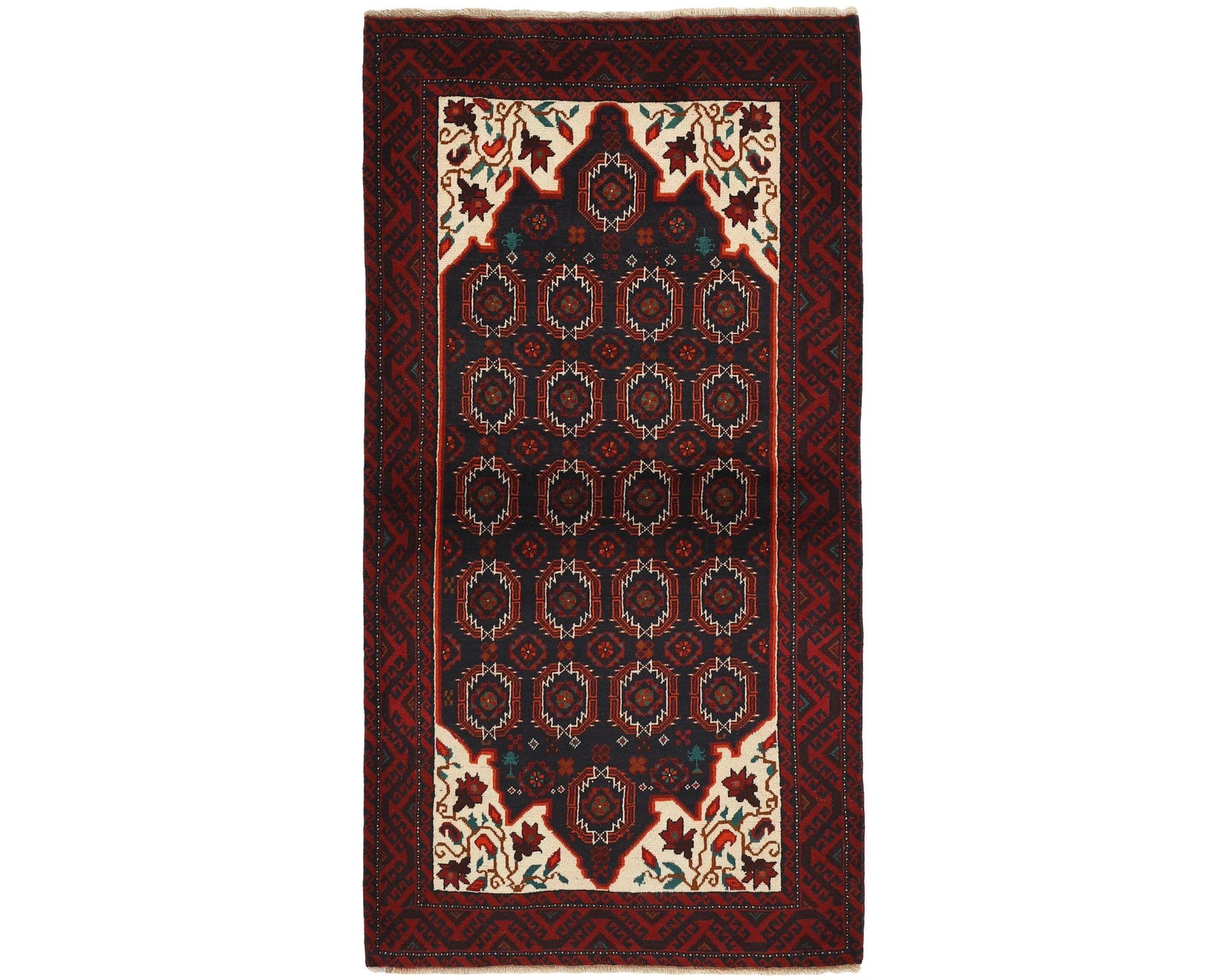 Balutch orientalisk matta 108 x 215 cm