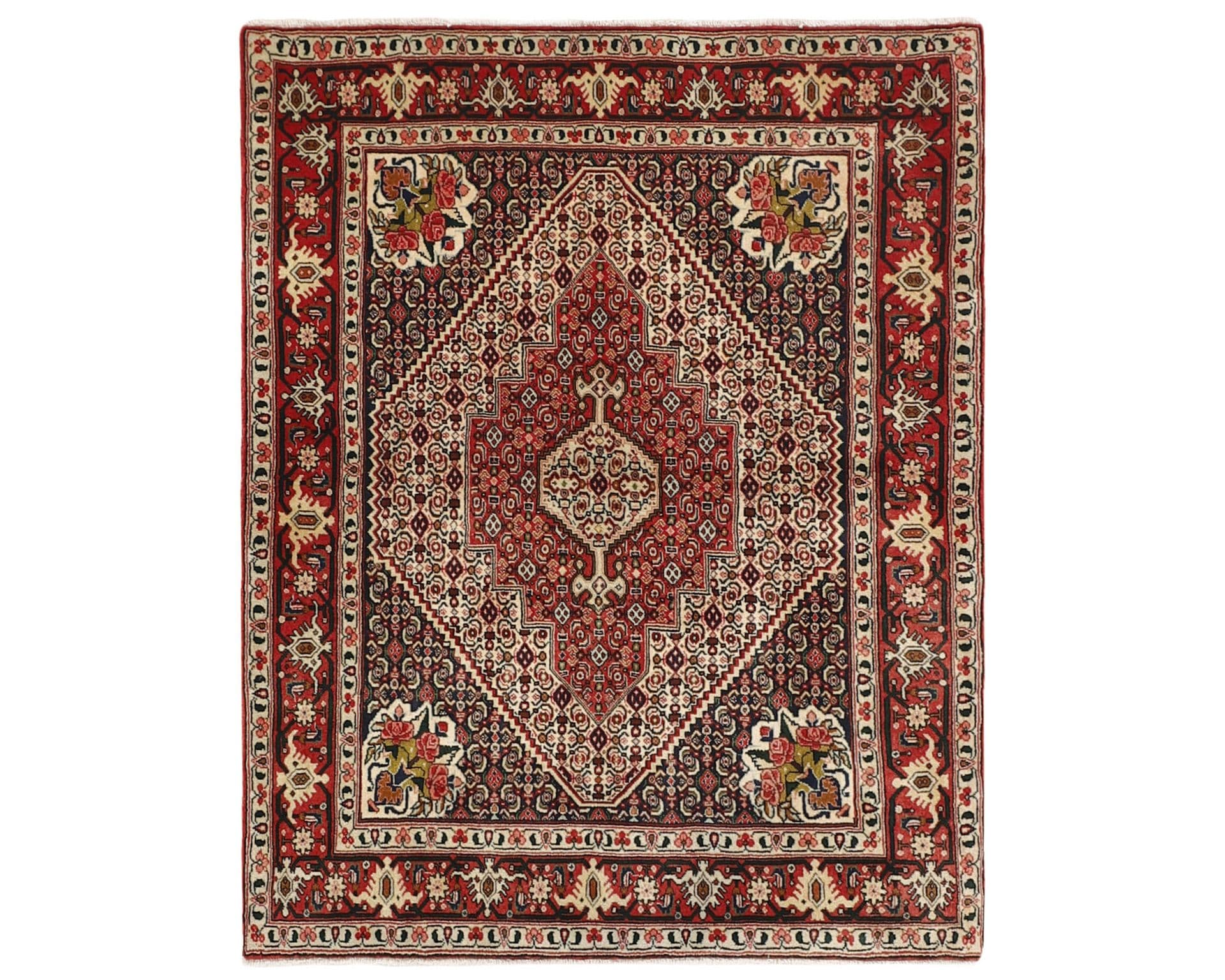 Seneh orientalisk matta 123 x 158 cm