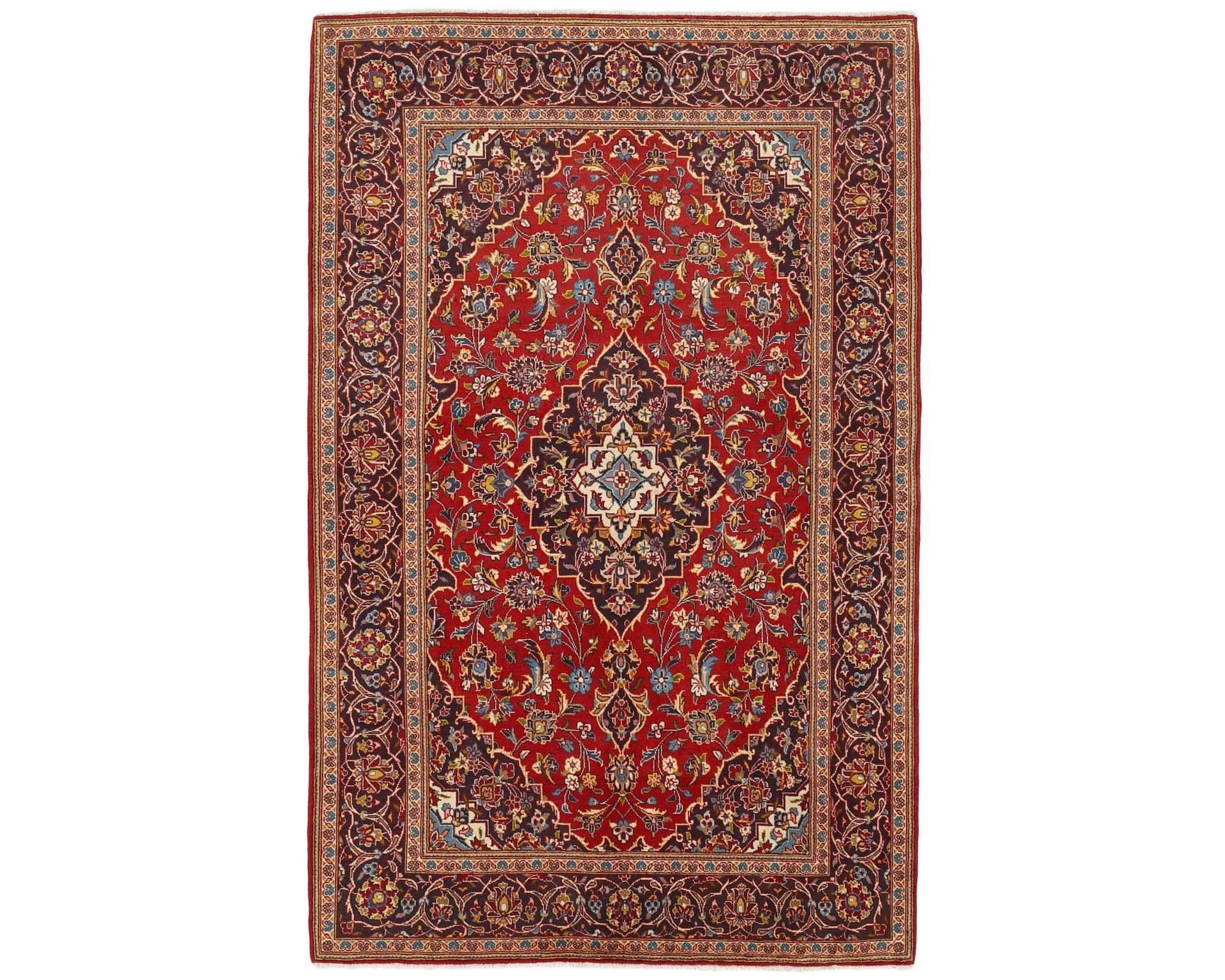 Keshan orientalisk matta 141 x 226 cm