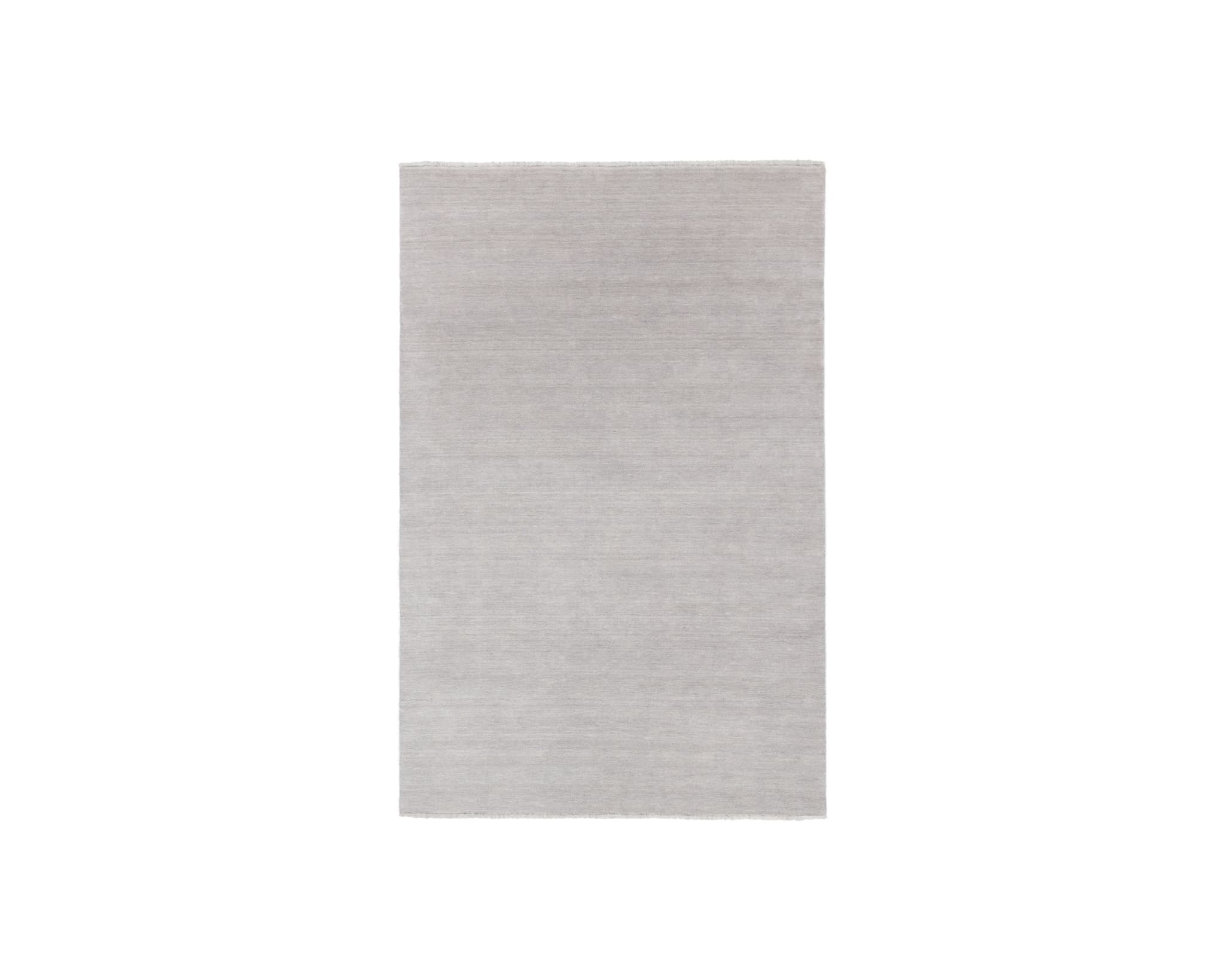 Rugvista Premium Handloom Fringes ullmatta 250 x 350 cm silver