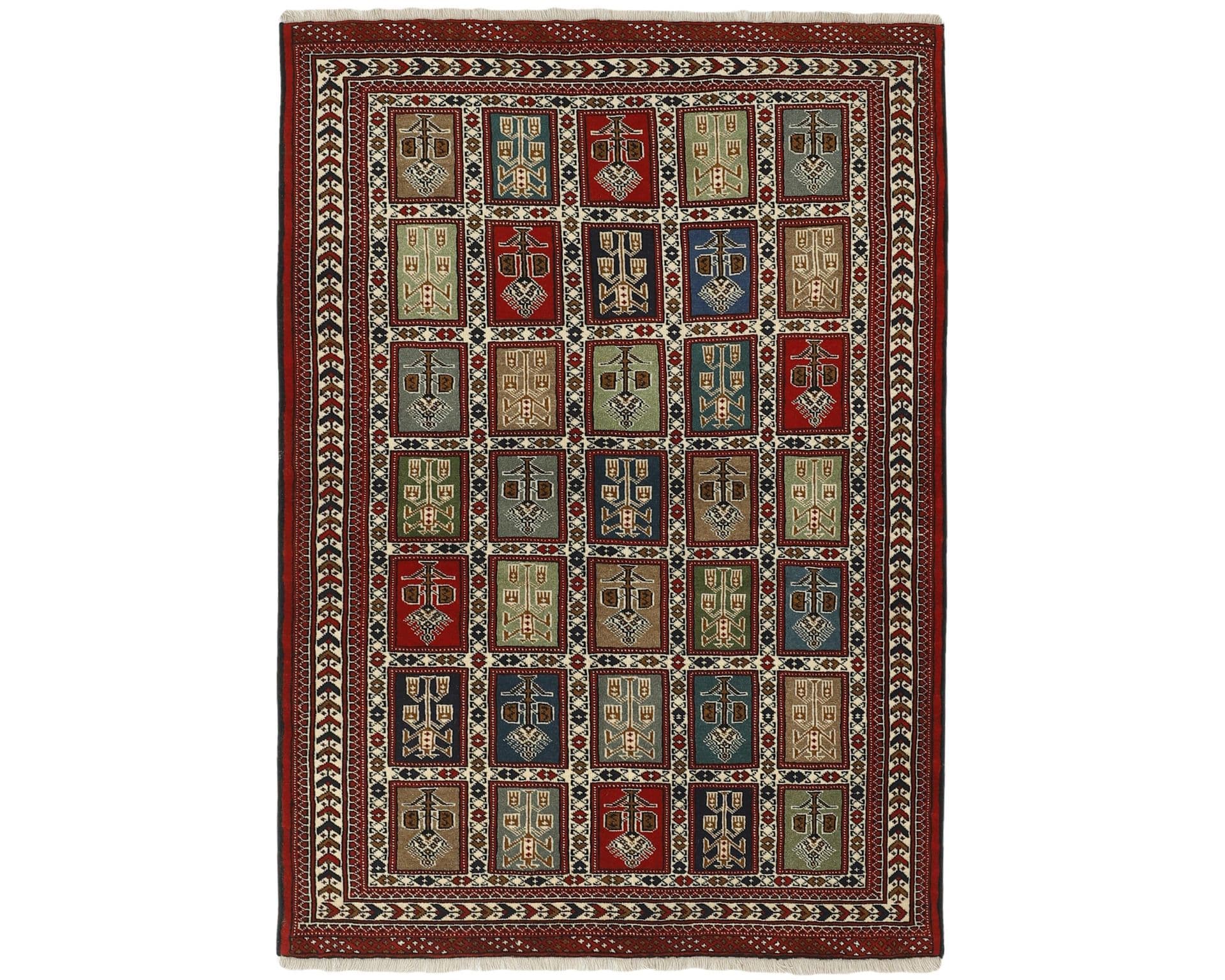 Torkaman Fine orientalisk matta 135 x 190 cm