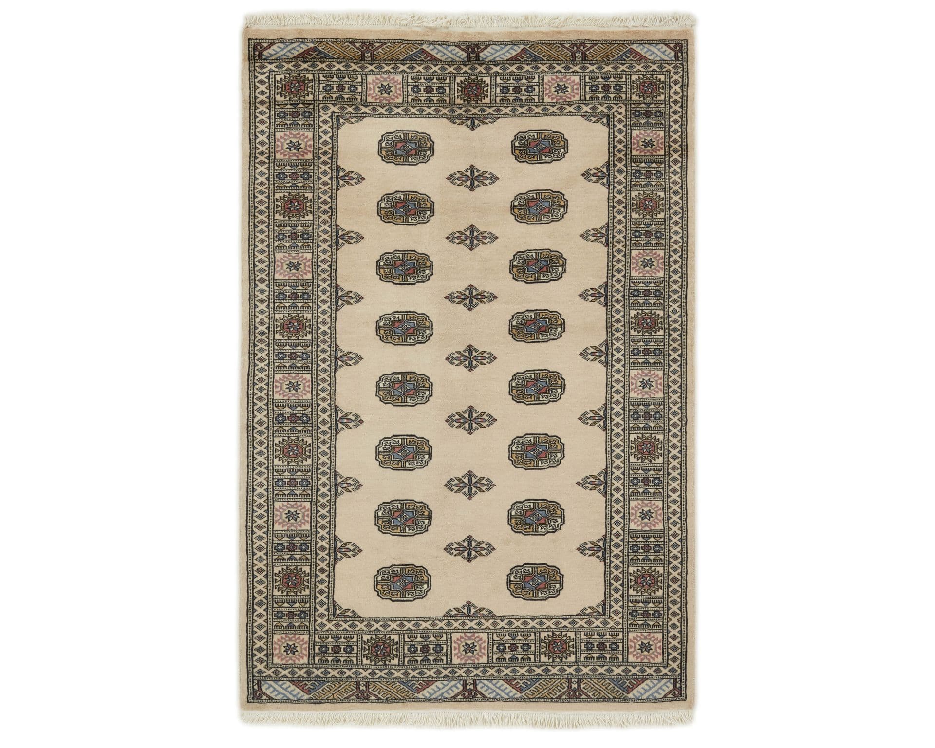 Pakistan handknotted orientalisk matta 125 x 188 cm