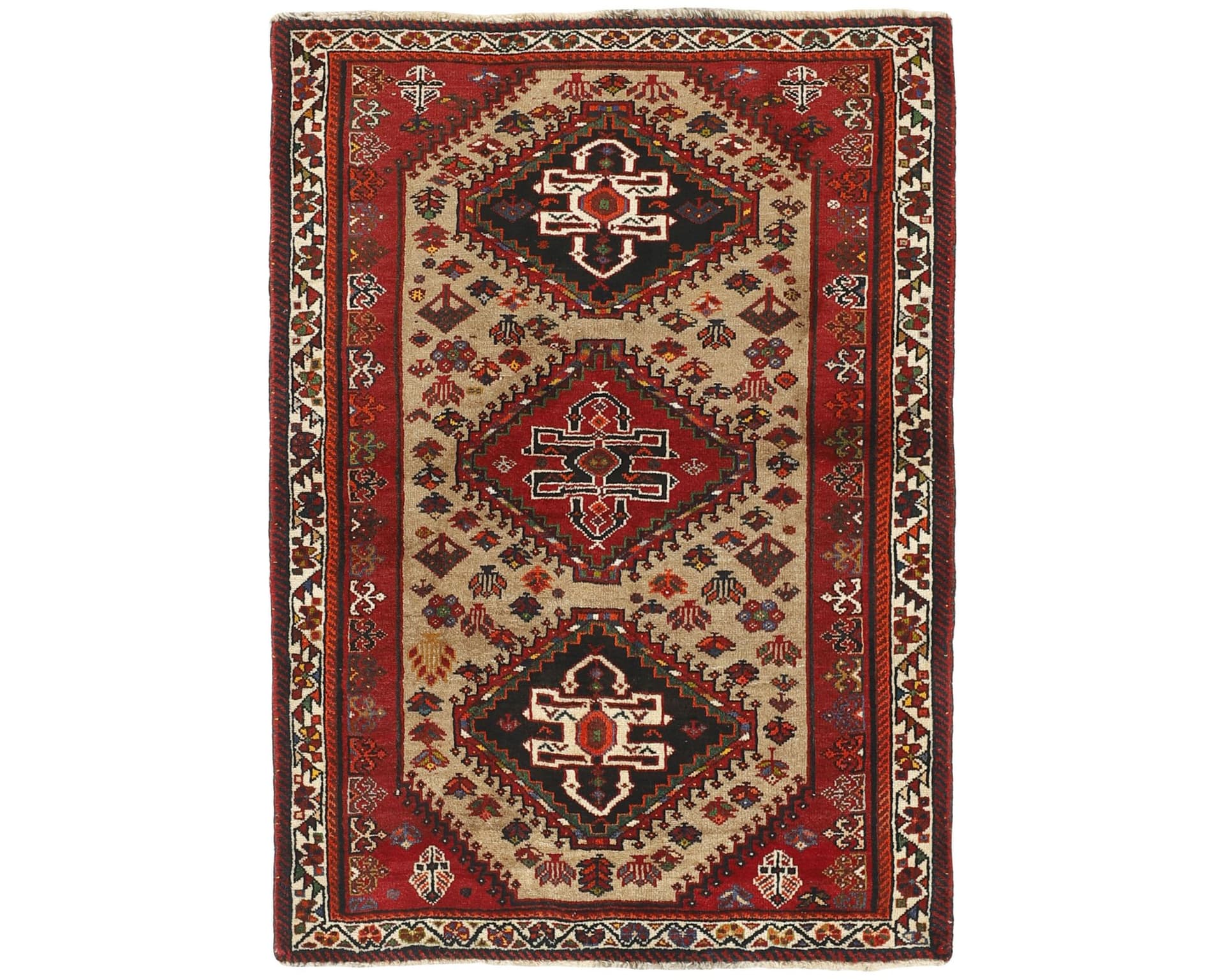 Kashghai orientalisk matta 111 x 156 cm
