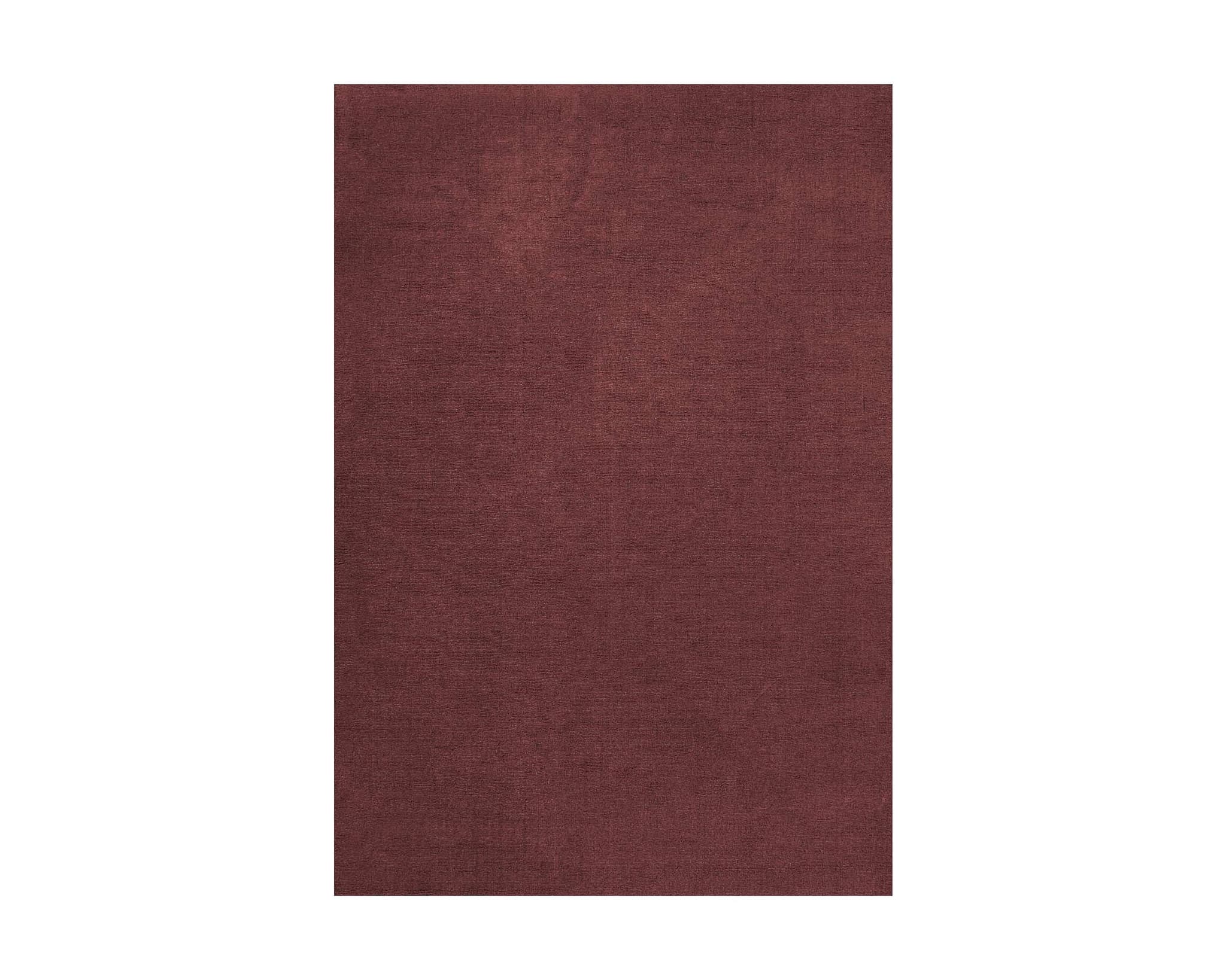 Layered Classic Solid Wool ullmatta 200 x 300 cm vinröd