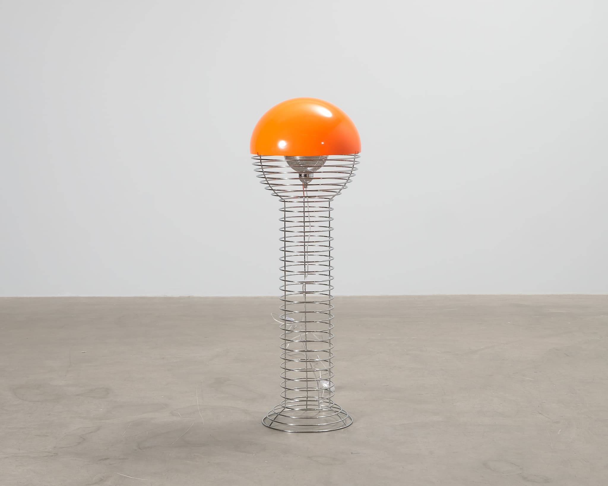 Verpan Wire golvlampa orange