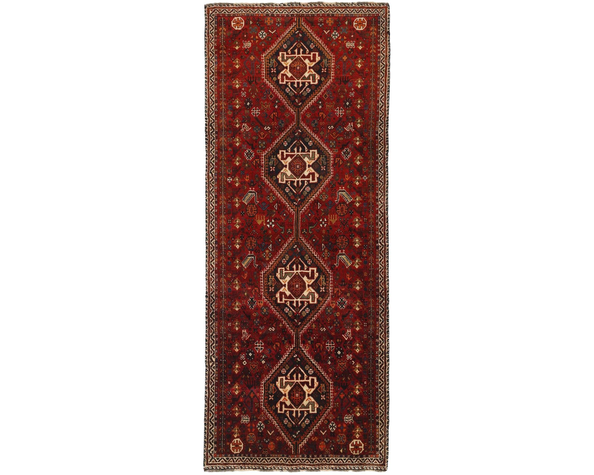 Shiraz orientalisk matta 115 x 297 cm