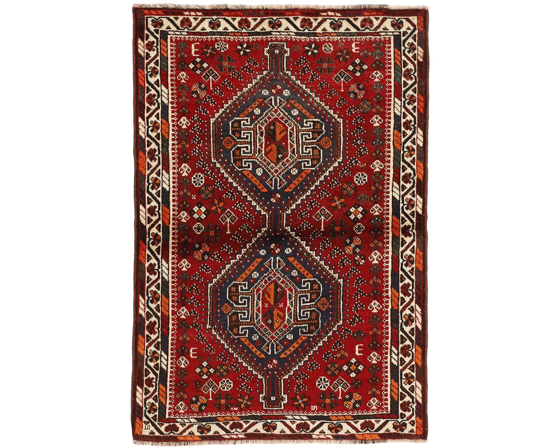 Shiraz orientalisk matta 107 x 159 cm