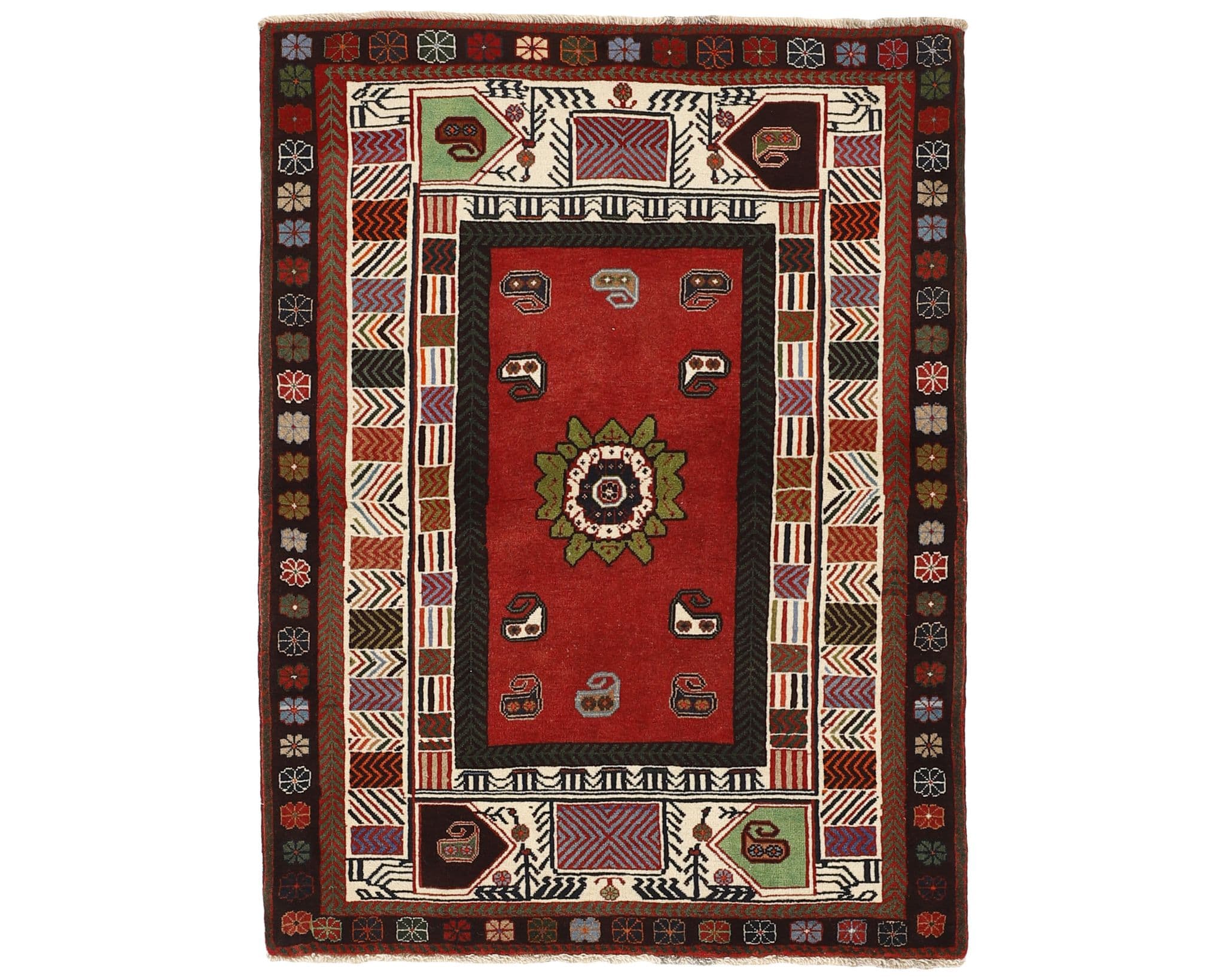 Kashghai orientalisk matta 110 x 150 cm
