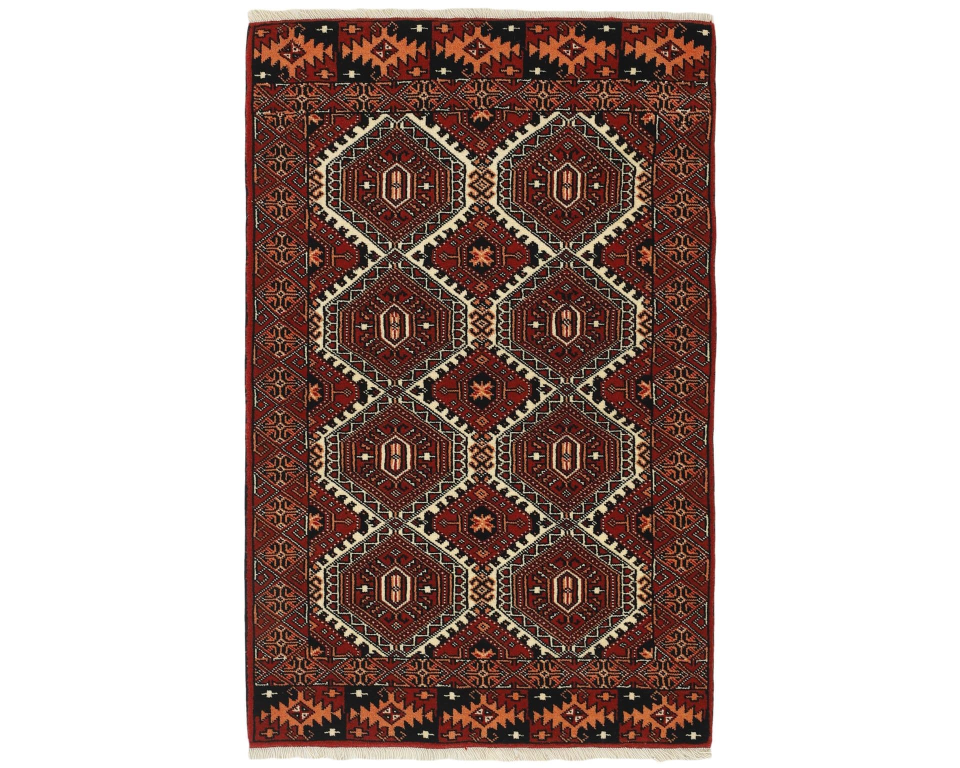 Torkaman Fine orientalisk matta 83 x 127 cm
