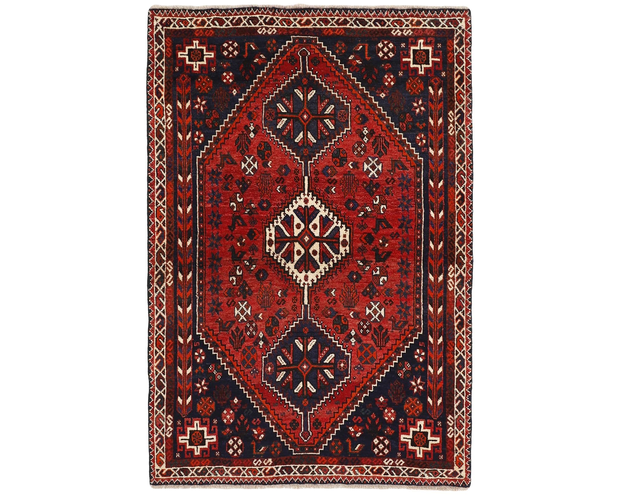 Kashghai orientalisk matta 125 x 182 cm