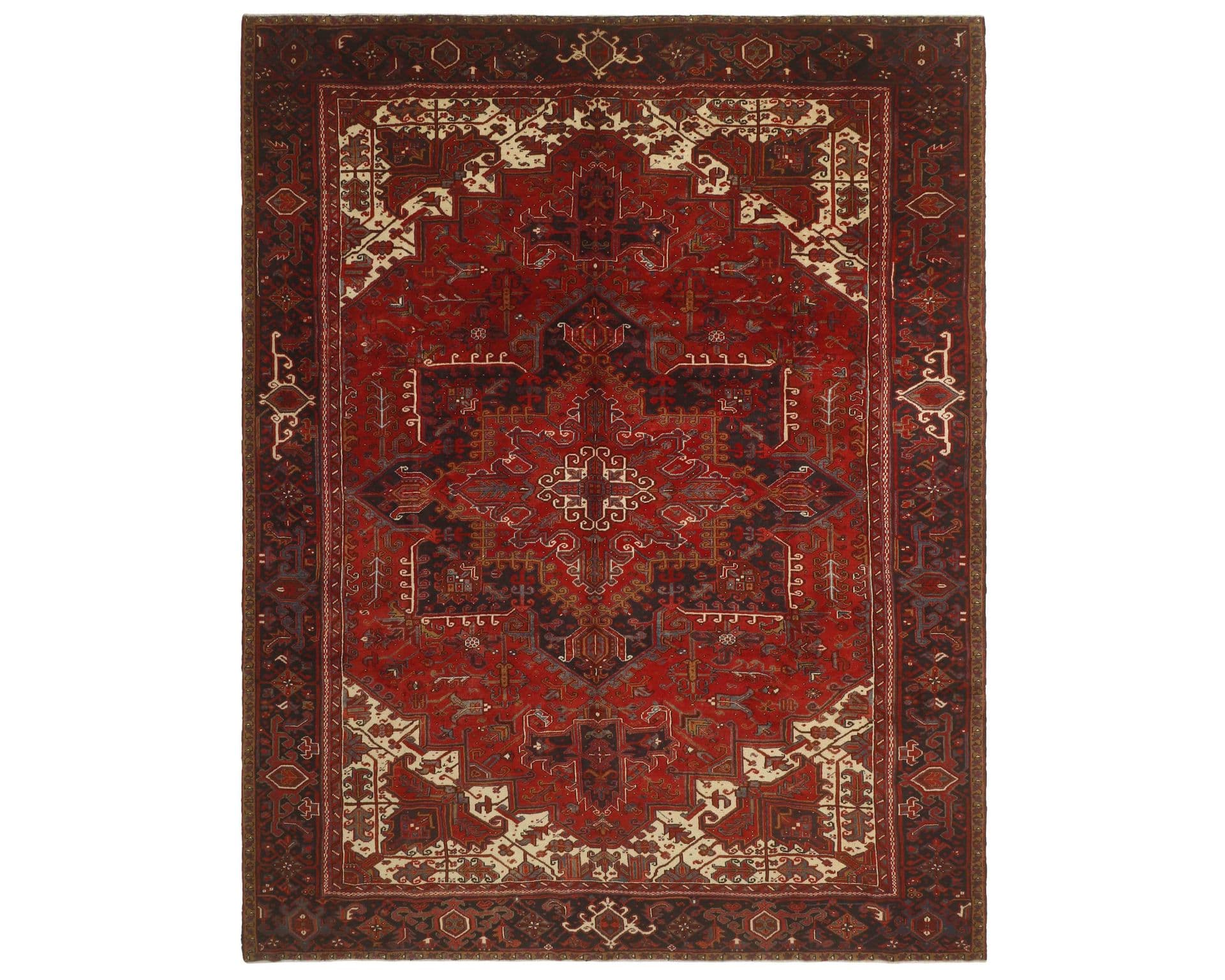 Heriz orientalisk matta 308 x 386 cm