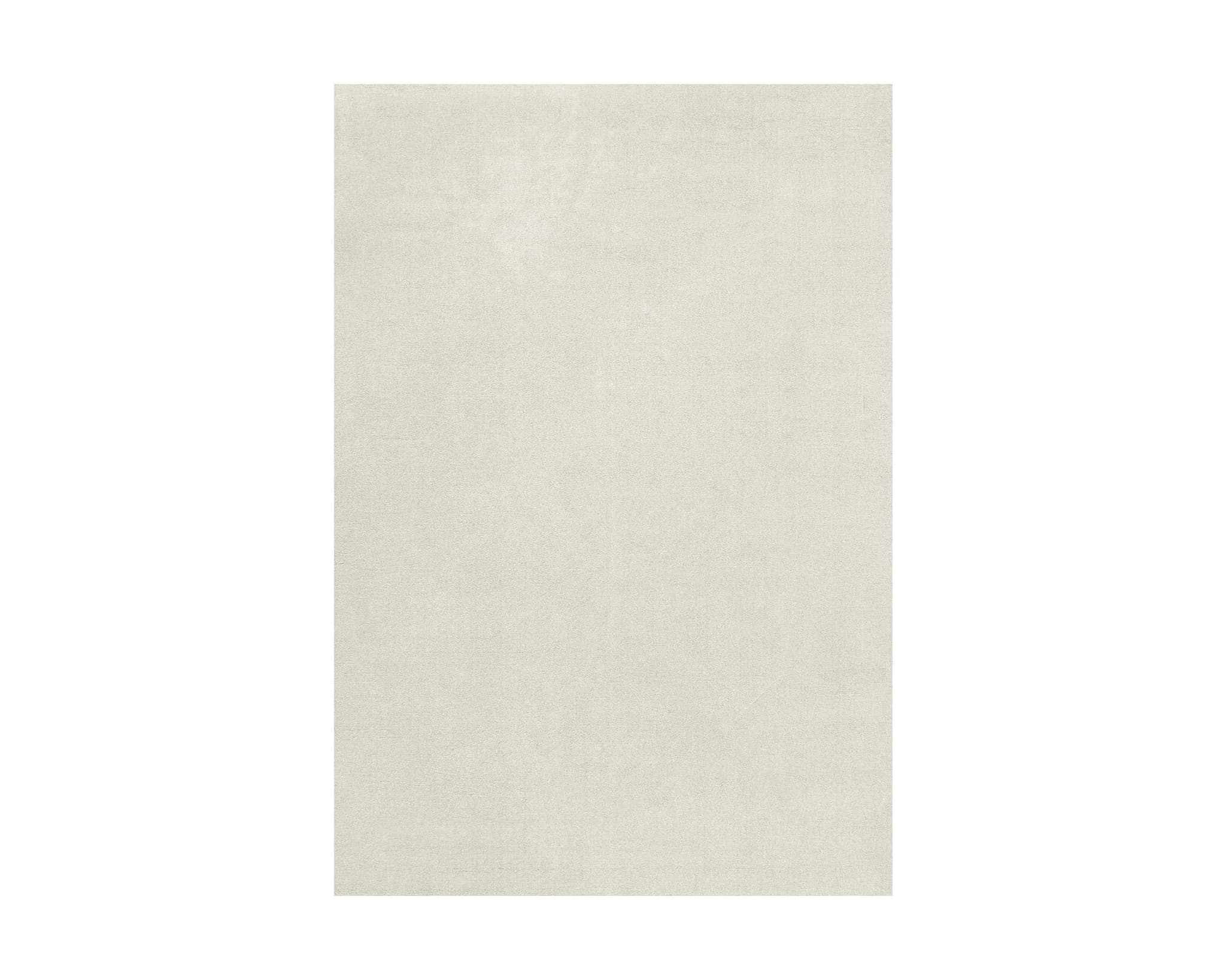 Layered Classic Solid Wool ullmatta 300 x 400 cm Bone White