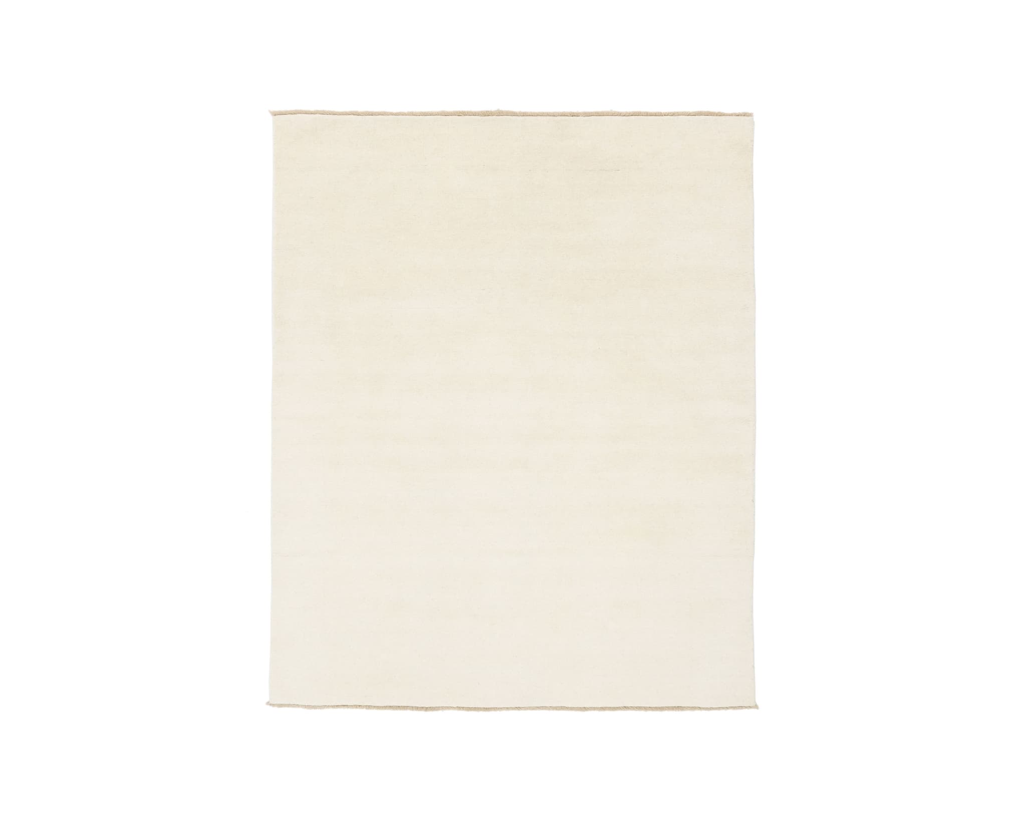 Rugvista Premium Handloom Fringes ullmatta 200 x 250 cm benvit