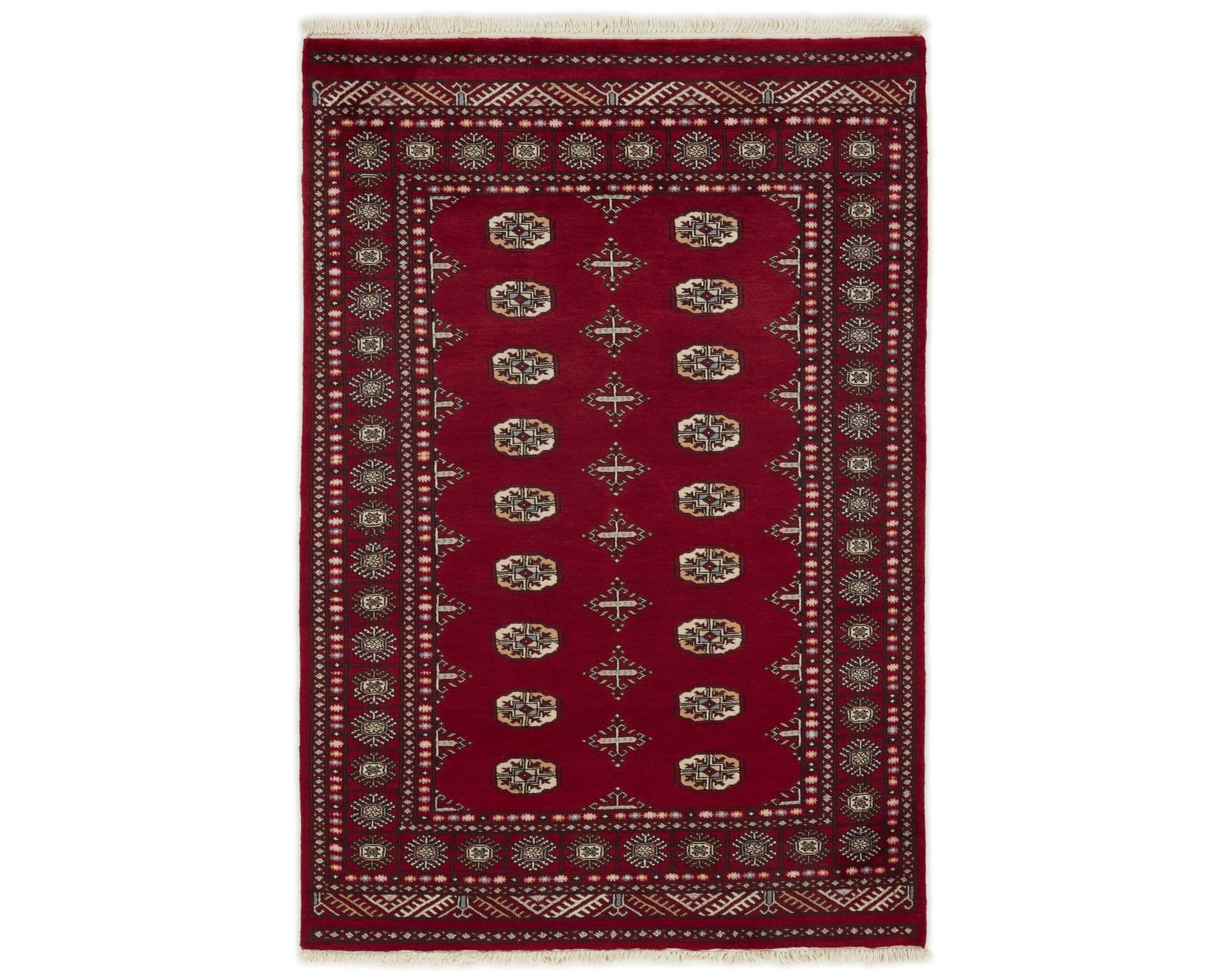 Pakistan handknotted orientalisk matta 136 x 199 cm