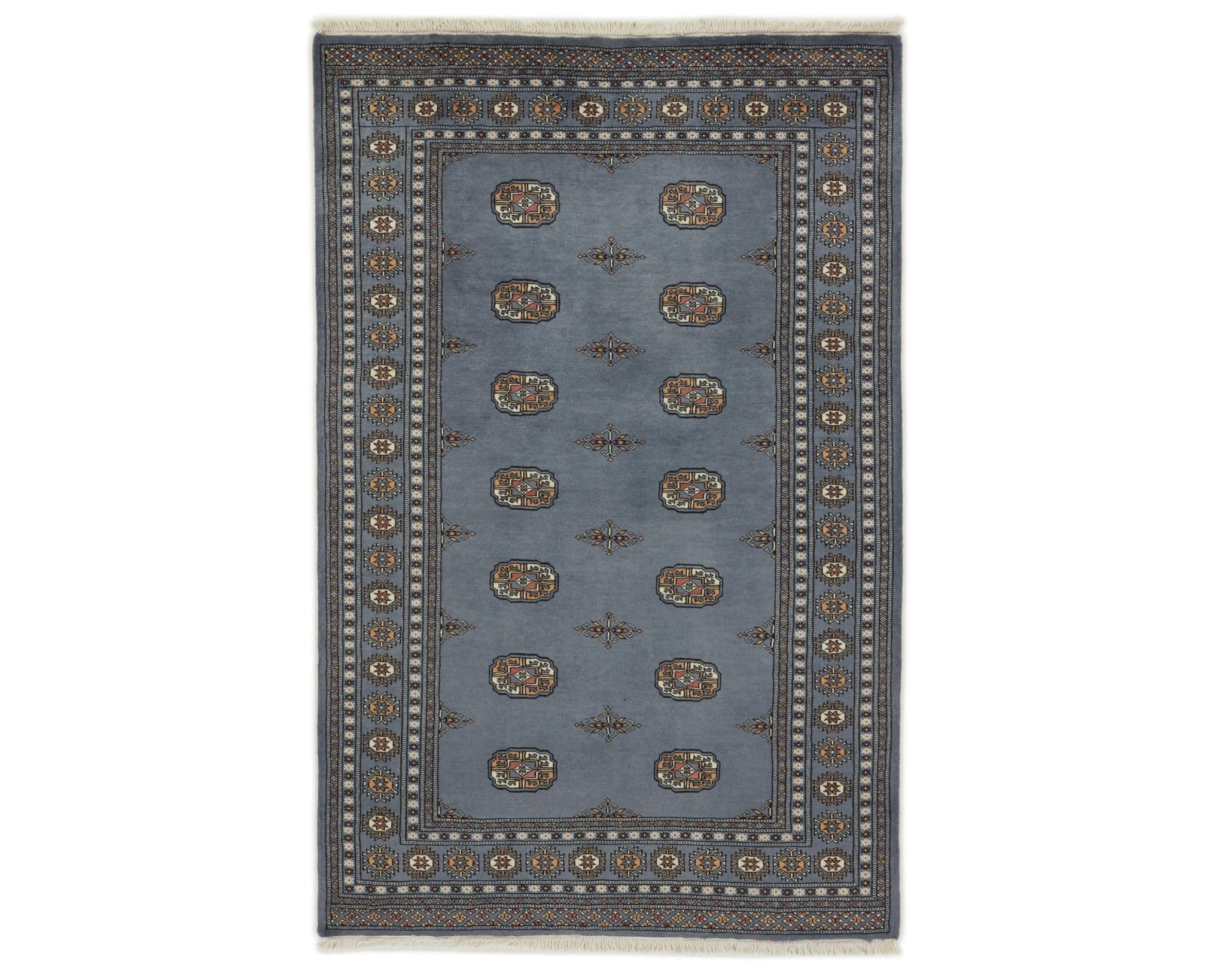 Pakistan handknotted orientalisk matta 137 x 210 cm