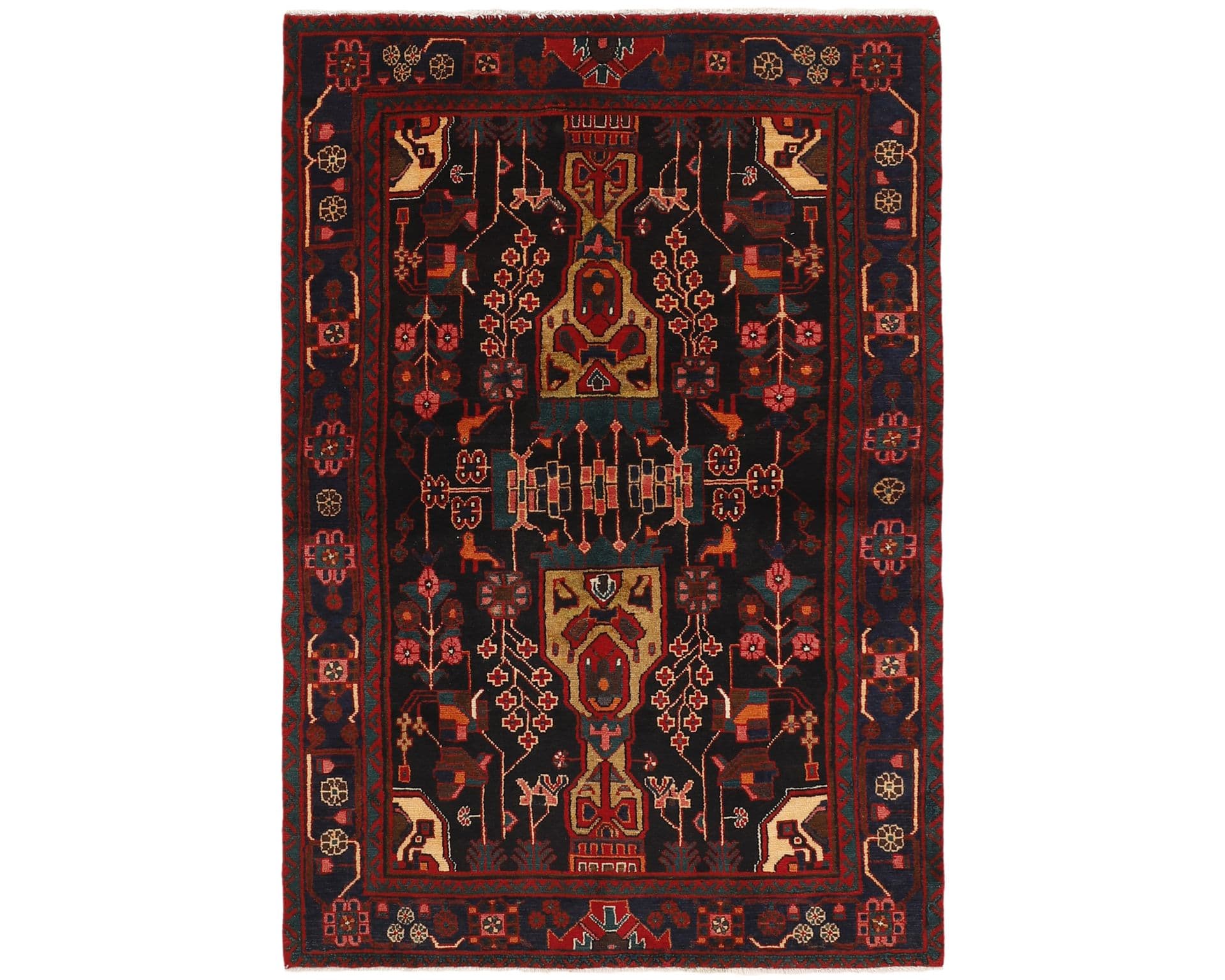Nahavand orientalisk matta 135 x 201 cm