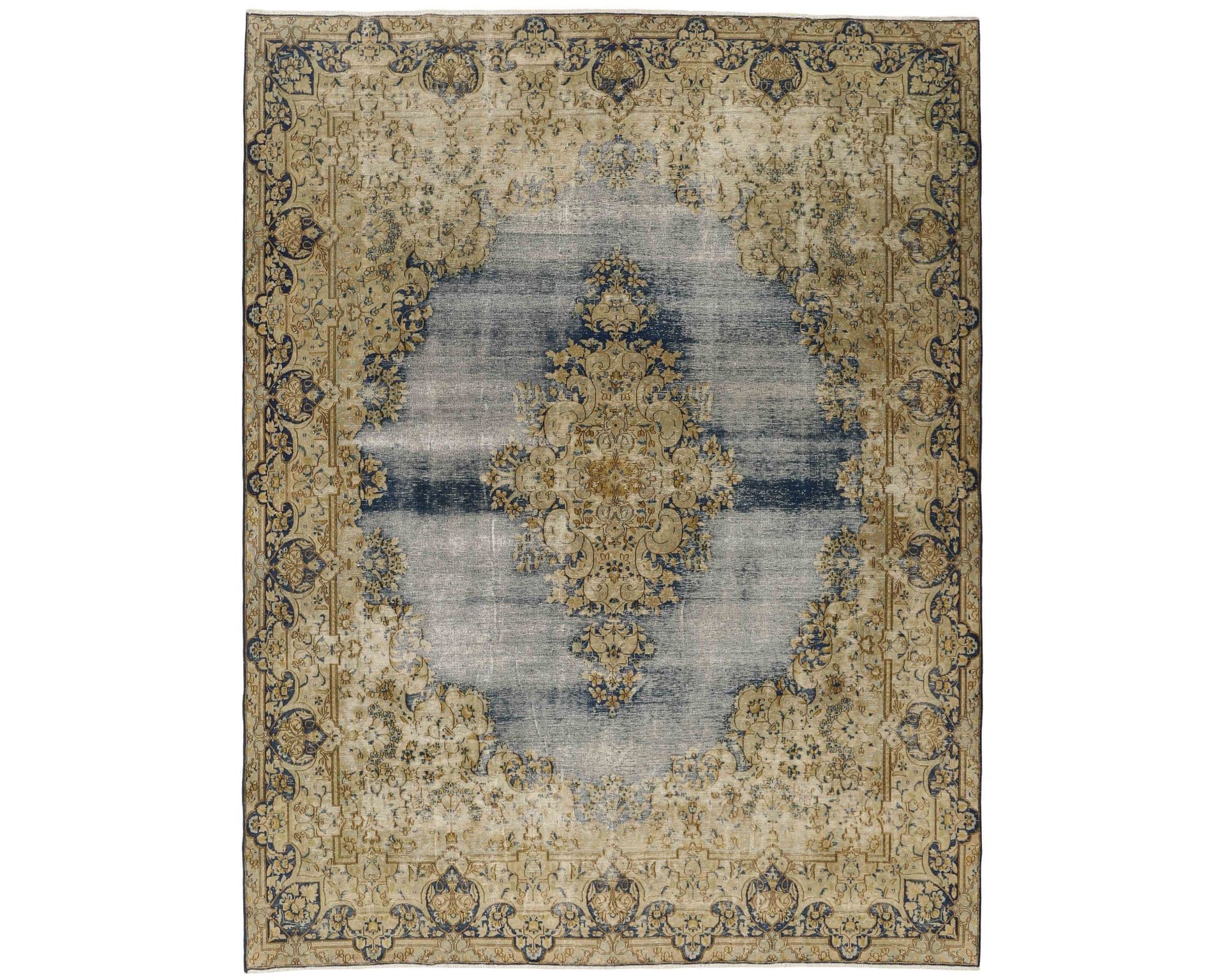 Vintage Kerman Fine orientalisk matta 270 x 350 cm