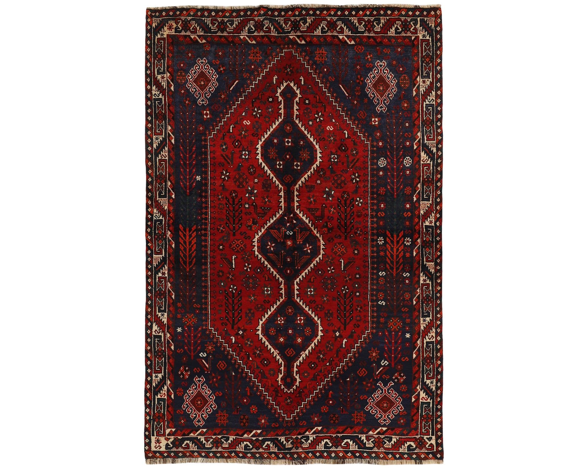 Shiraz orientalisk matta 161 x 244 cm