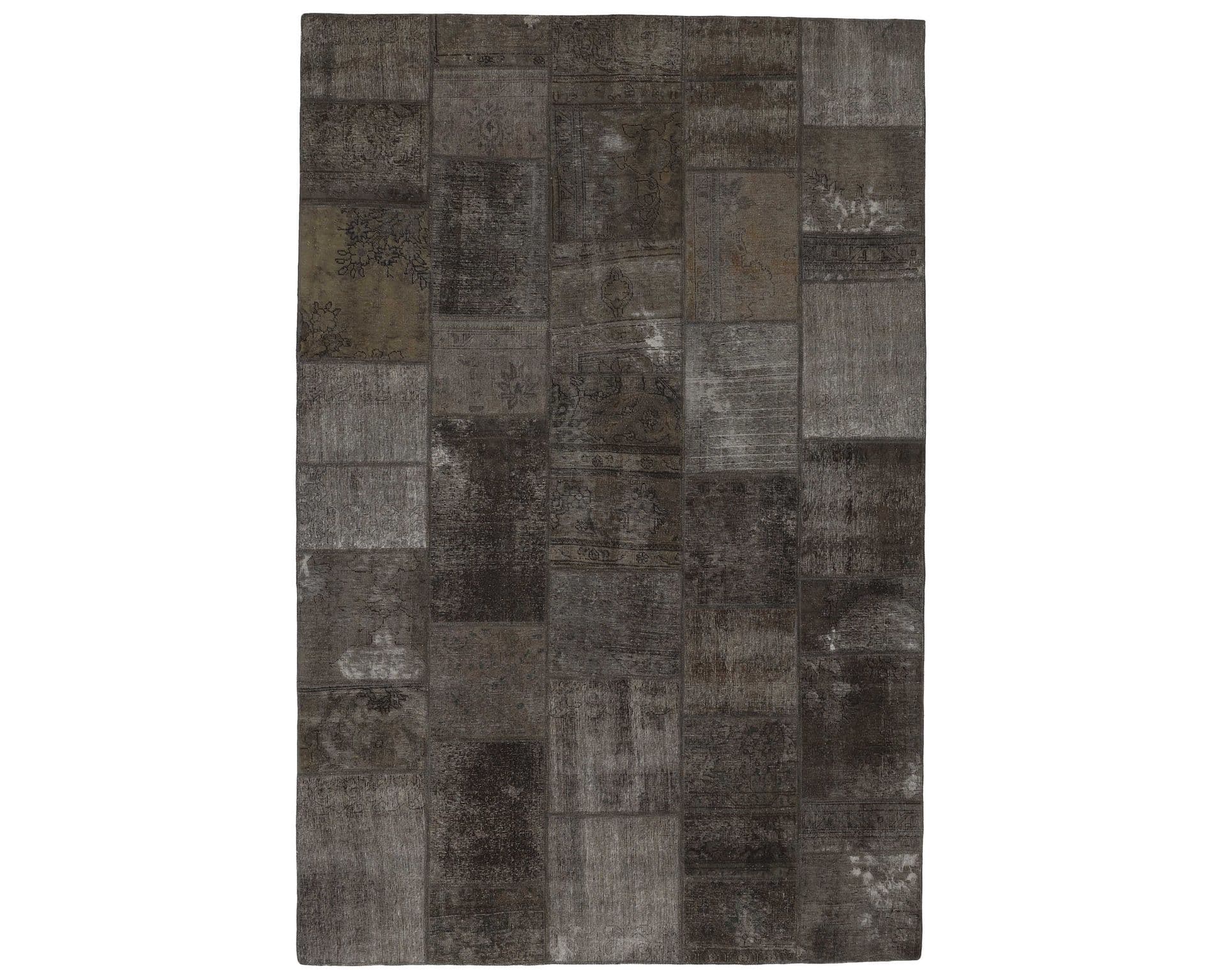 Vintage Patchwork orientalisk matta 204 x 312 cm