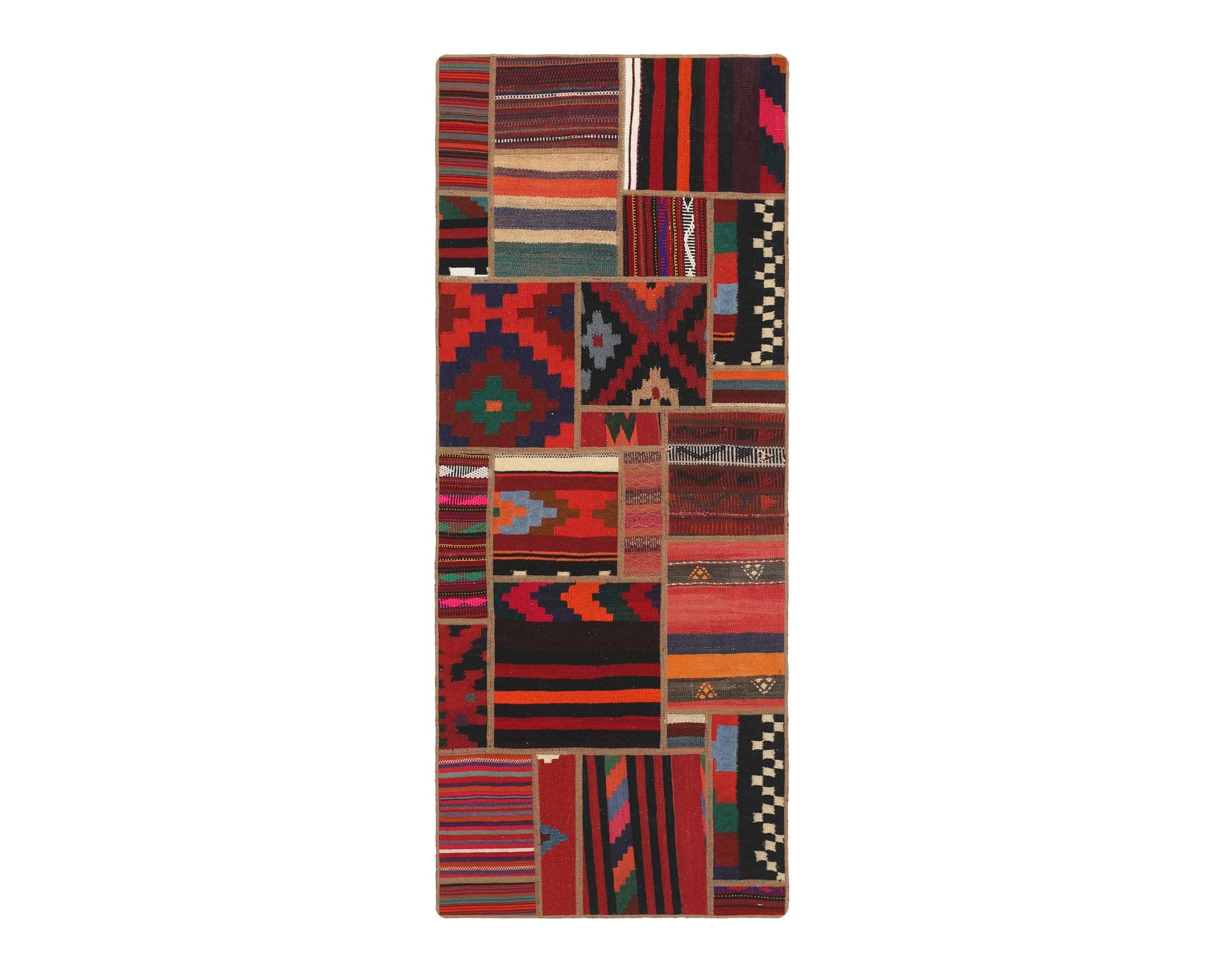 Tekkeh Kelim orientalisk matta 80 x 200 cm