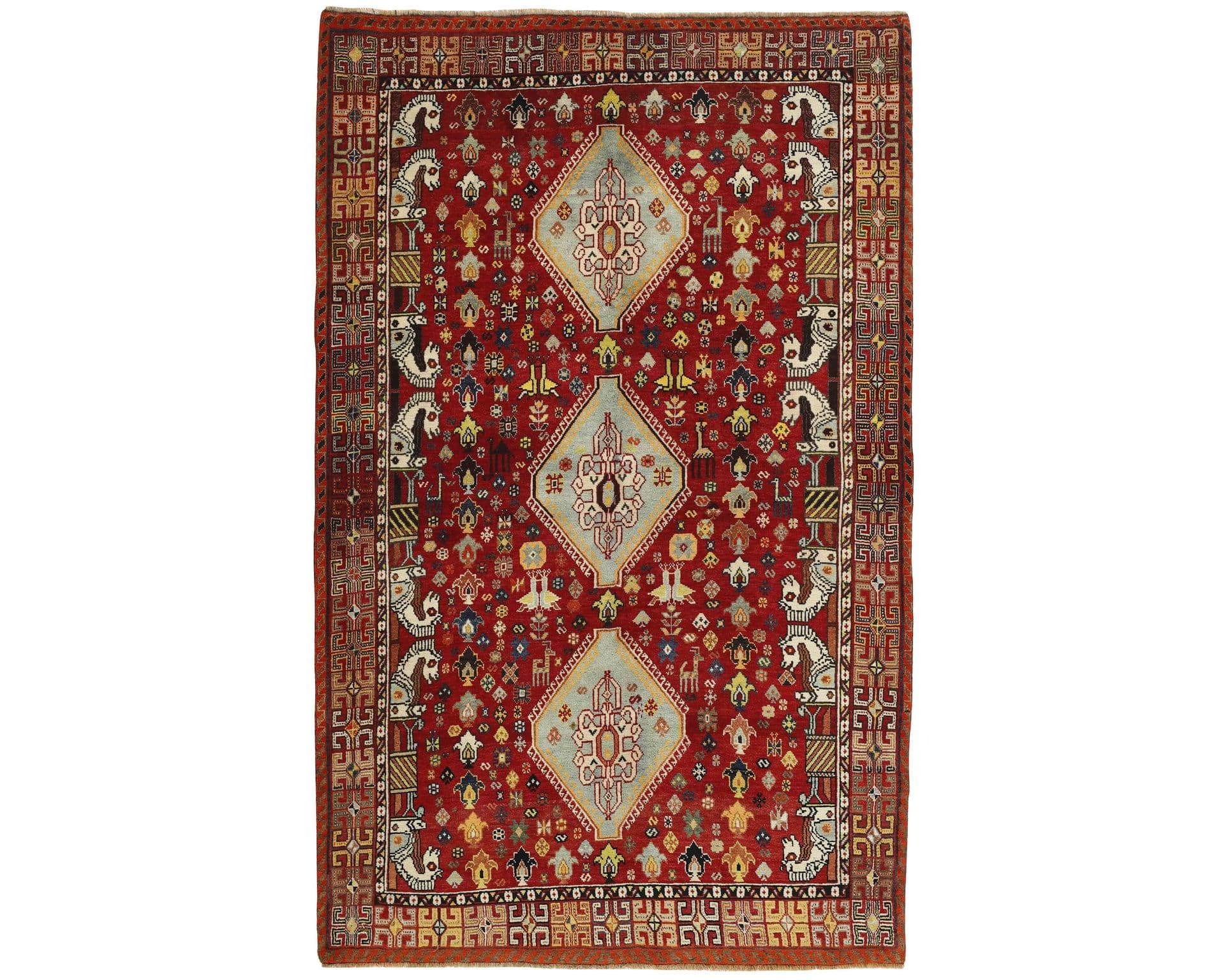 Kashghai orientalisk matta 165 x 259 cm