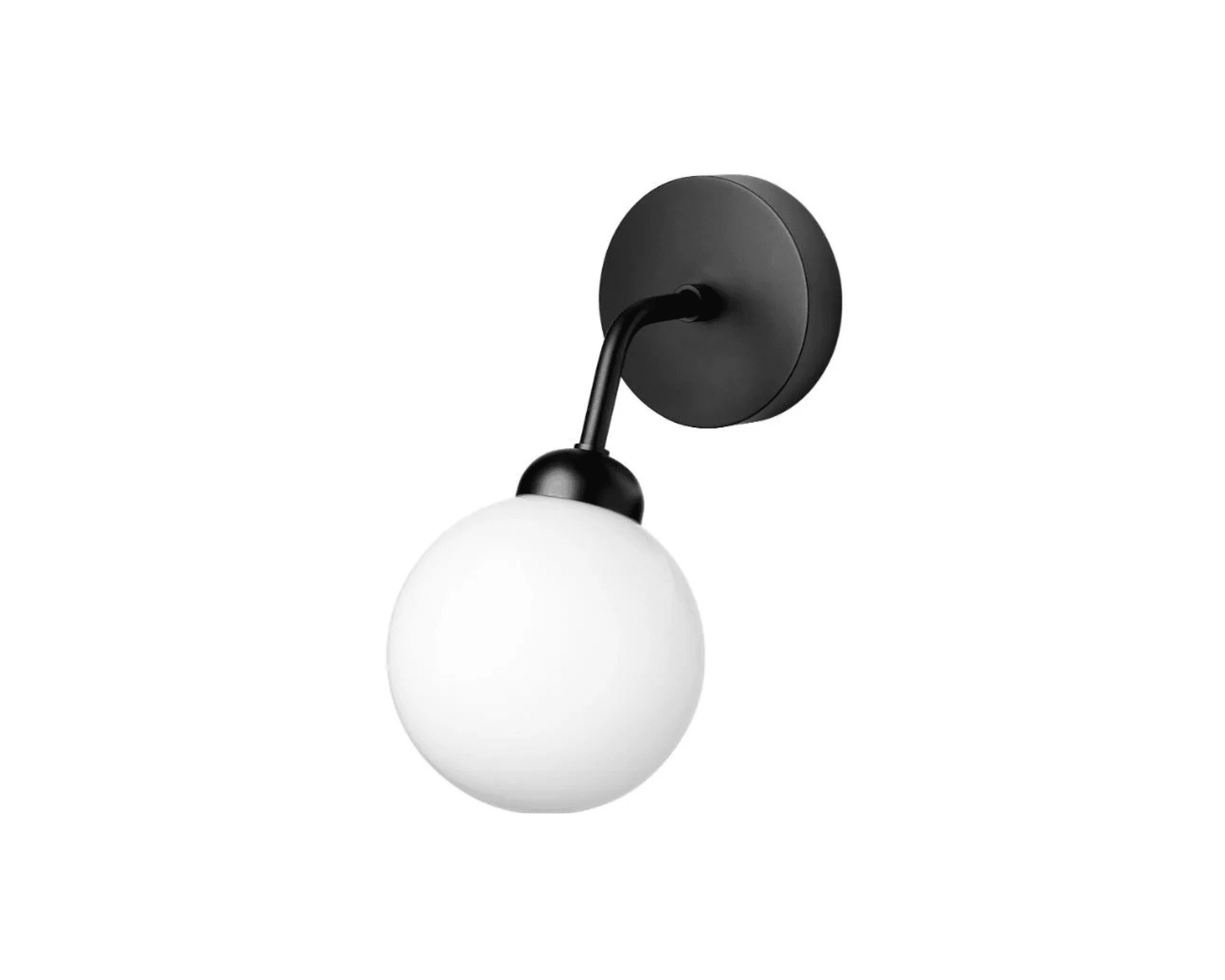 Nuura Apiales vägglampa svart