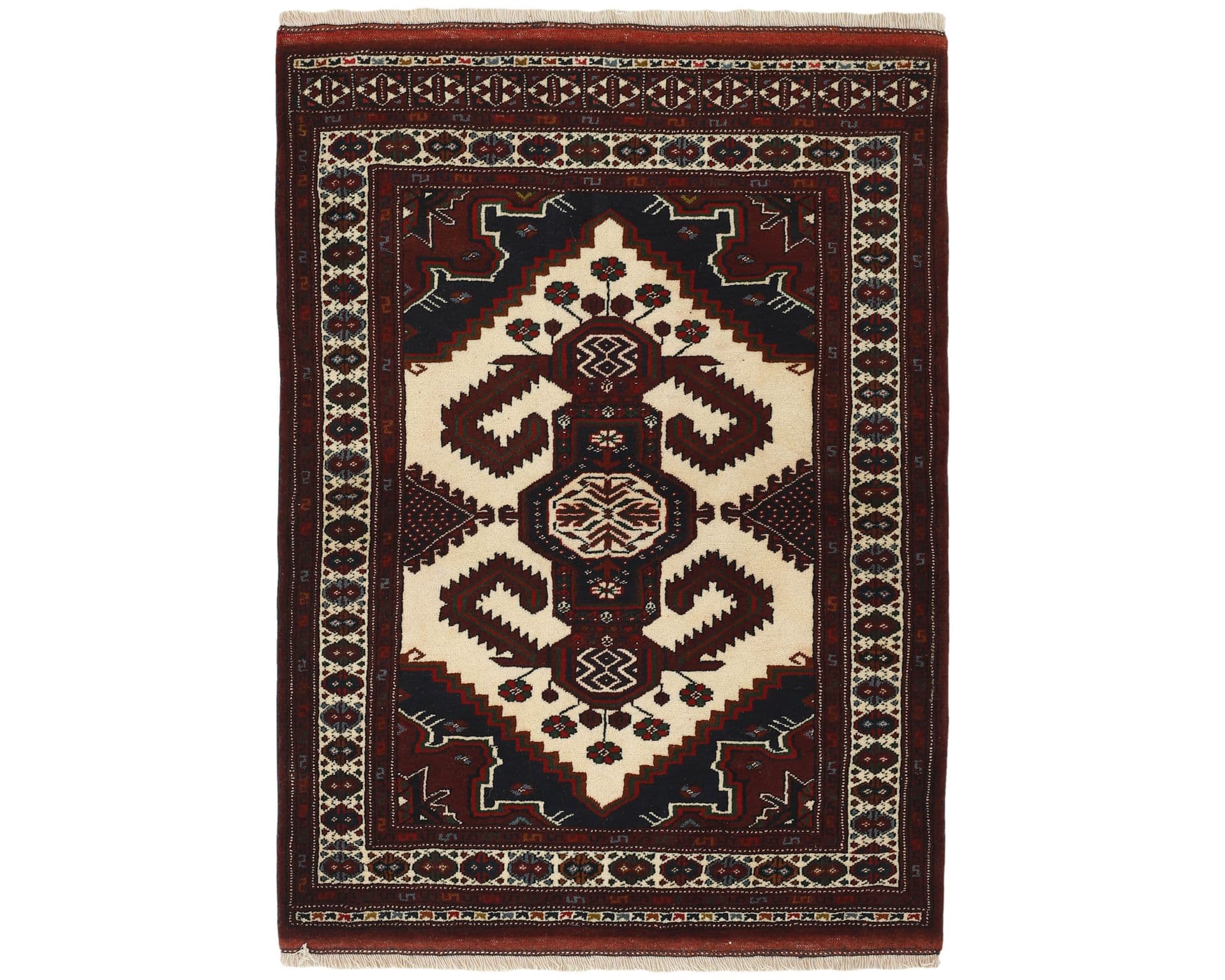 Torkaman Fine orientalisk matta 88 x 120 cm