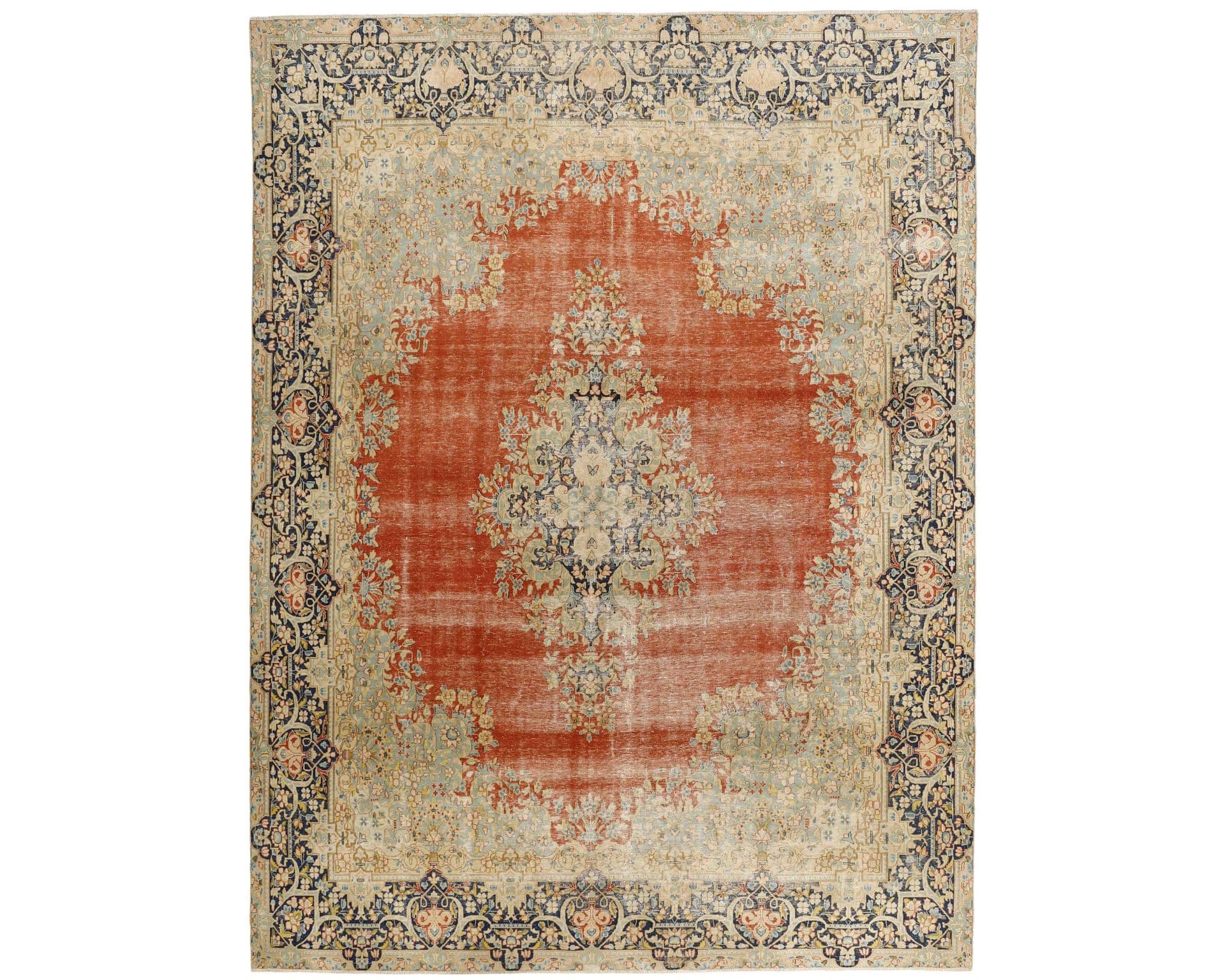 Vintage Kerman Fine orientalisk matta 304 x 400 cm